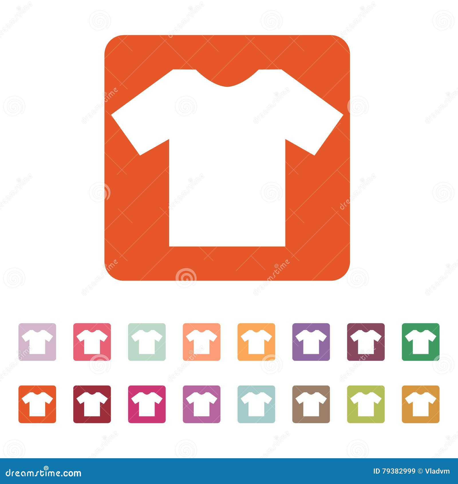 The Shirt Icon. Tshirt Symbol Stock Vector Illustration of mark, clothes 79382999