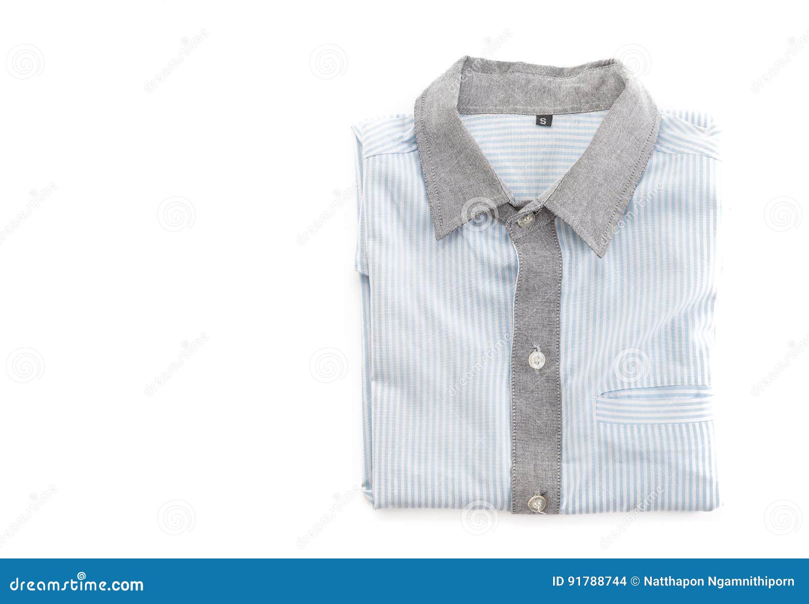 Shirt stock photo. Image of elegant, accessory, button - 91788744