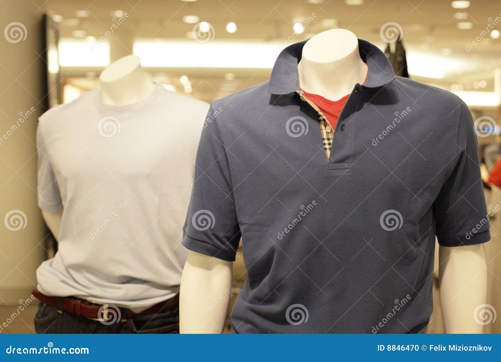 Shirt on a mannequin stock photo. Image of shop, figure 8846470