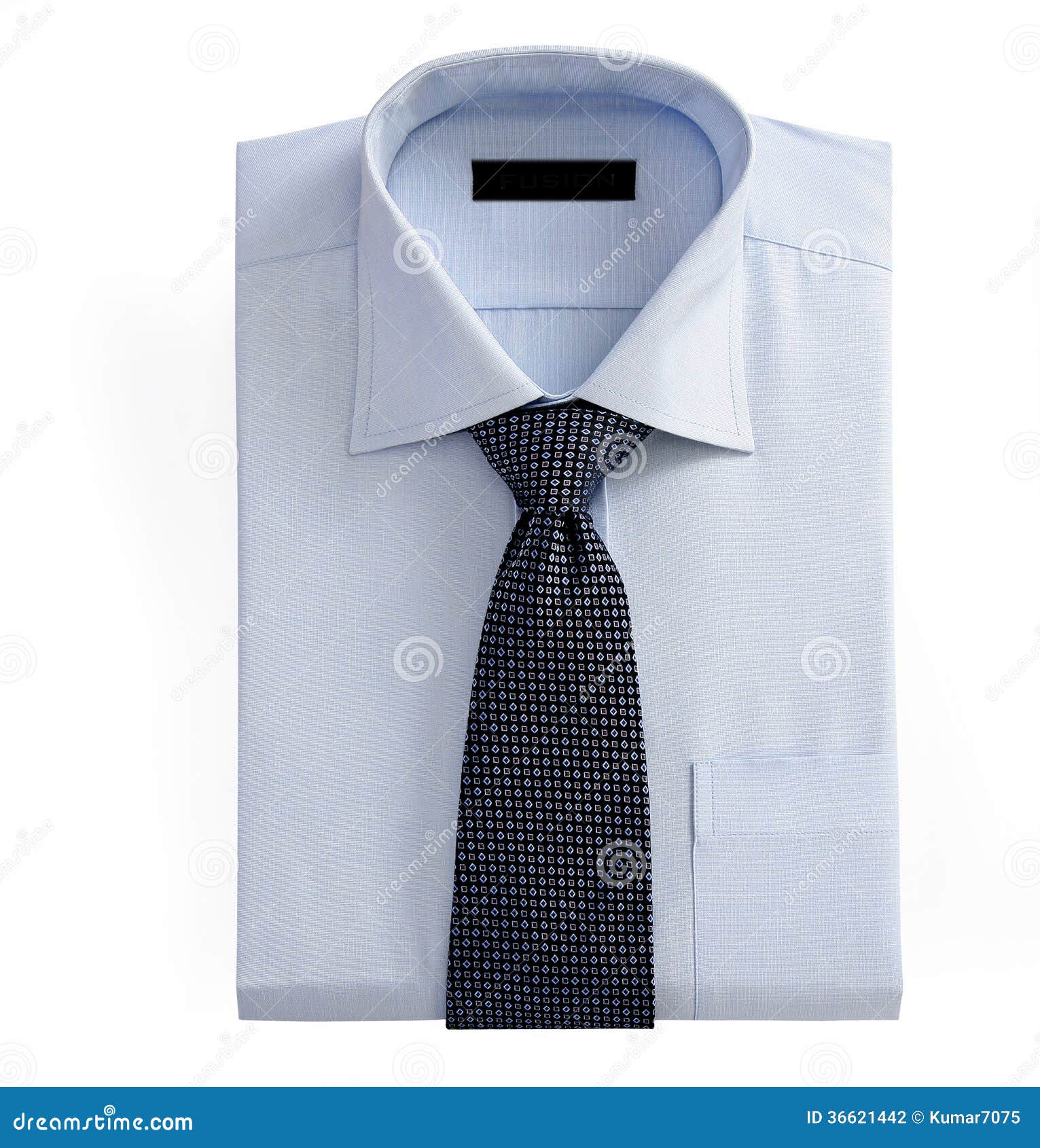 Shirt and Tie stock photo. Image of necktie, shirt, collar - 36621442