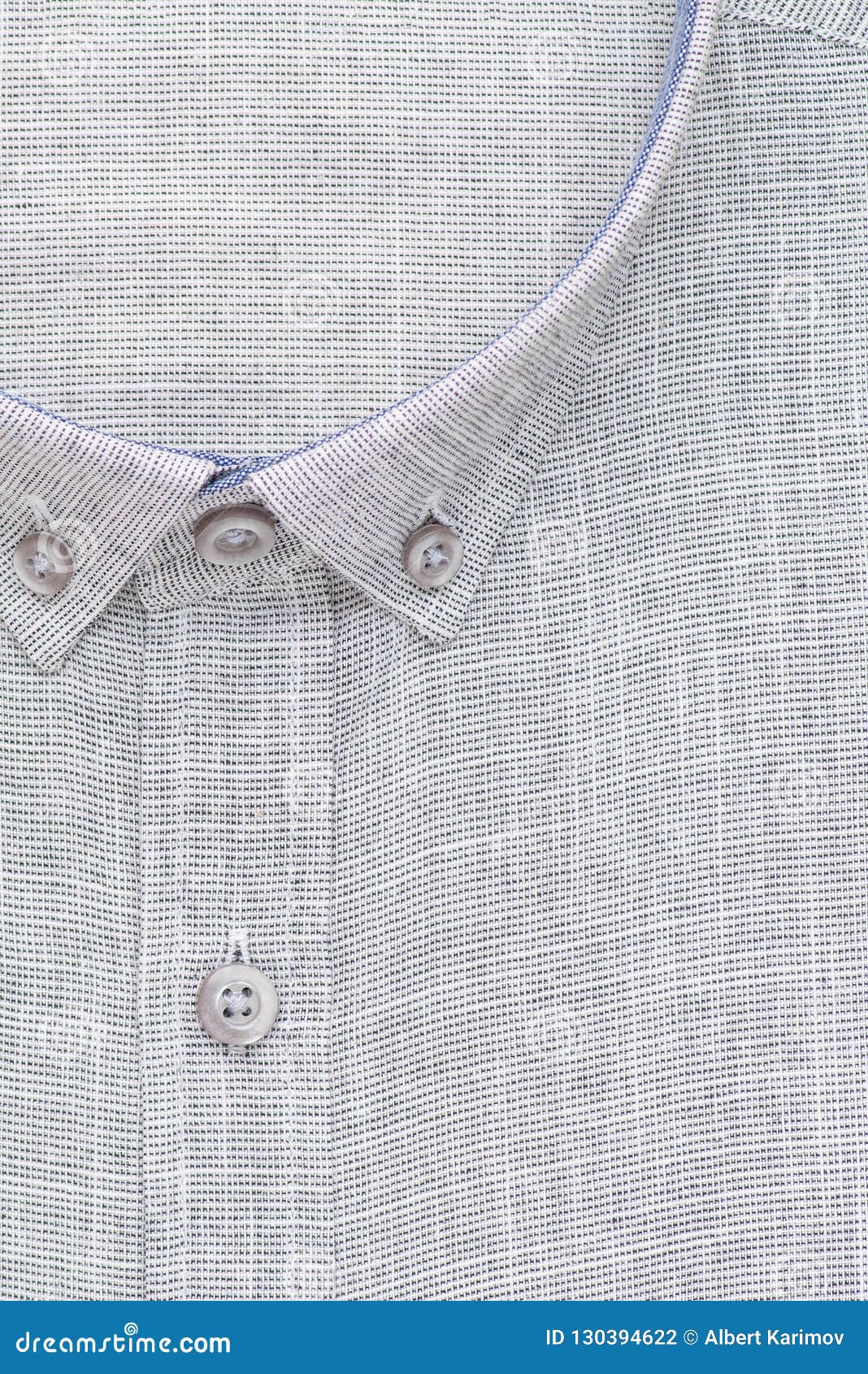 Shirt, top view stock photo. Image of button, shopping - 130394622