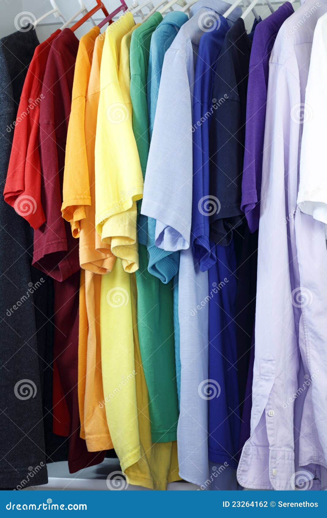 Shirt Variety stock photo. Image of multi, hung, clothes - 23264162