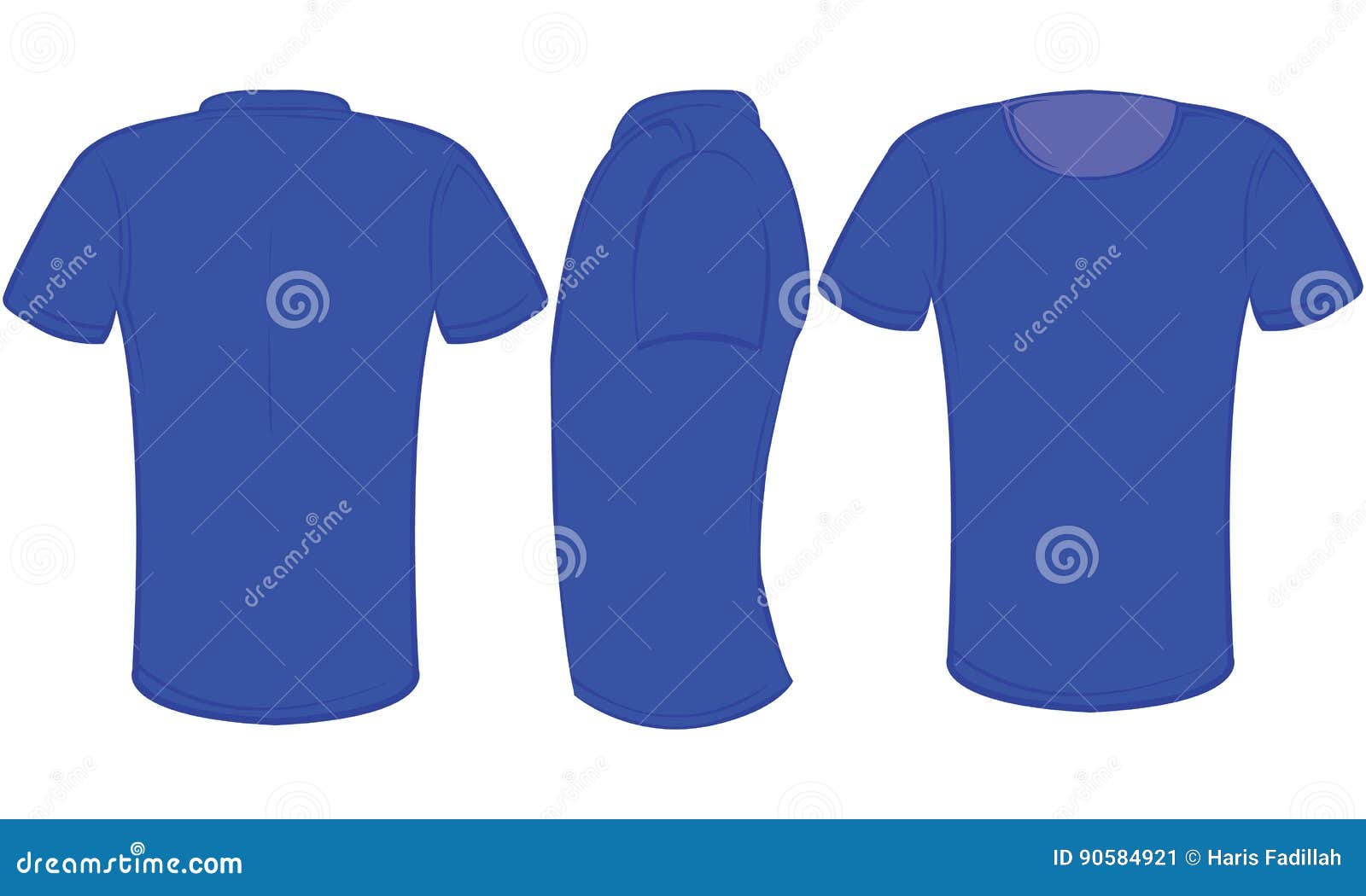 Shirt stock vector. Illustration of back, collections - 90584921