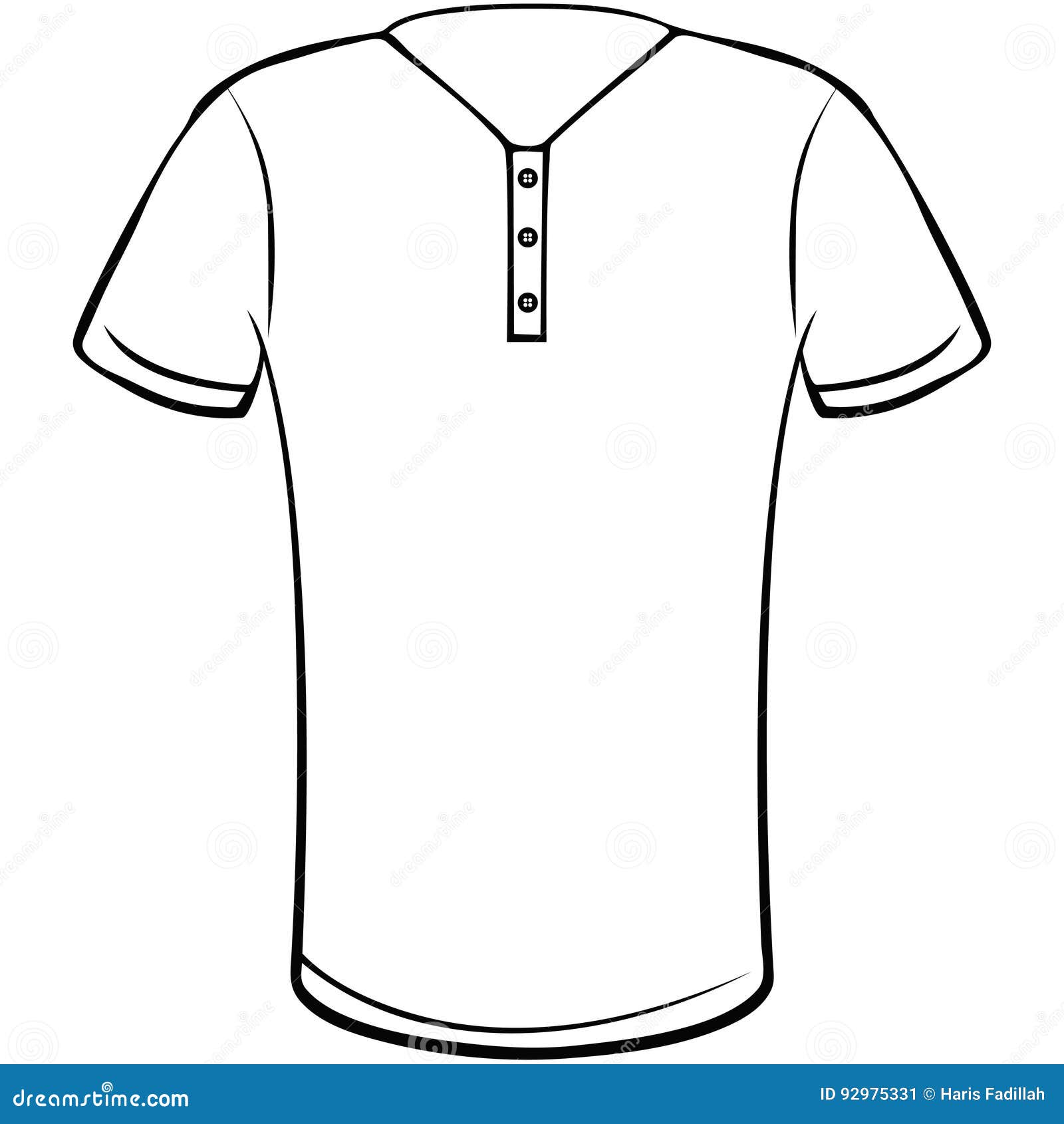 Shirt stock vector. Illustration of angles, garment, market - 92975331