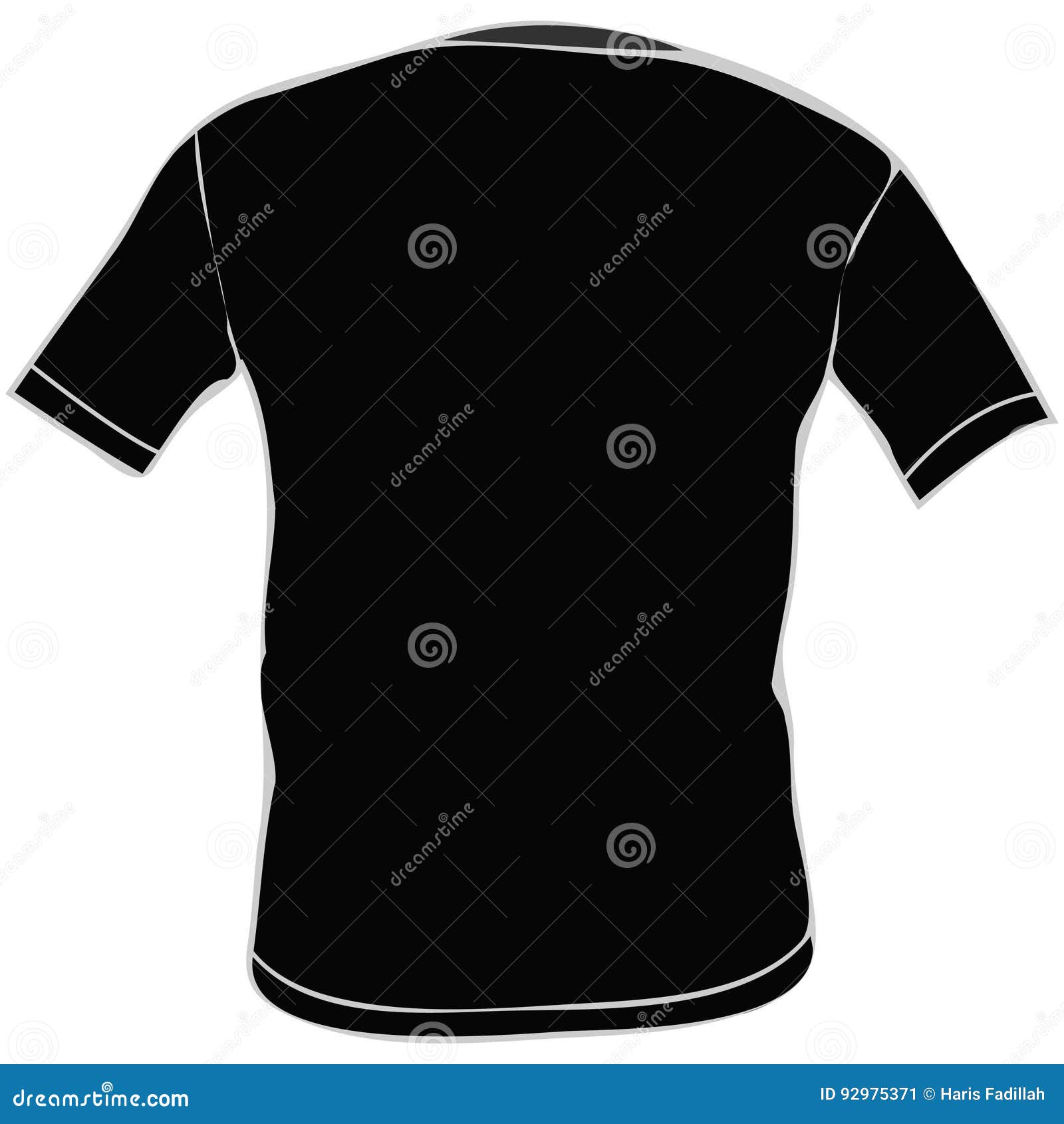 Shirt stock vector. Illustration of jacket, active, outfit - 92975371