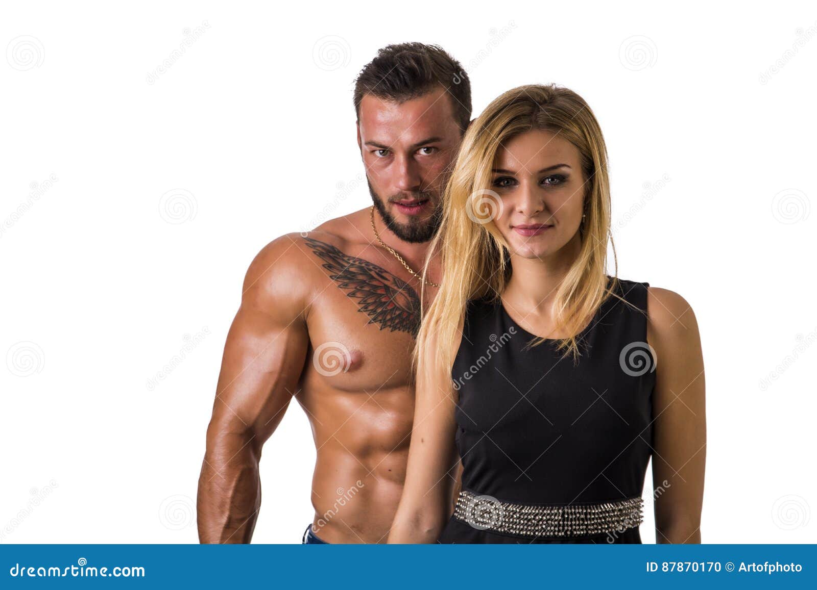 Fit blonde men