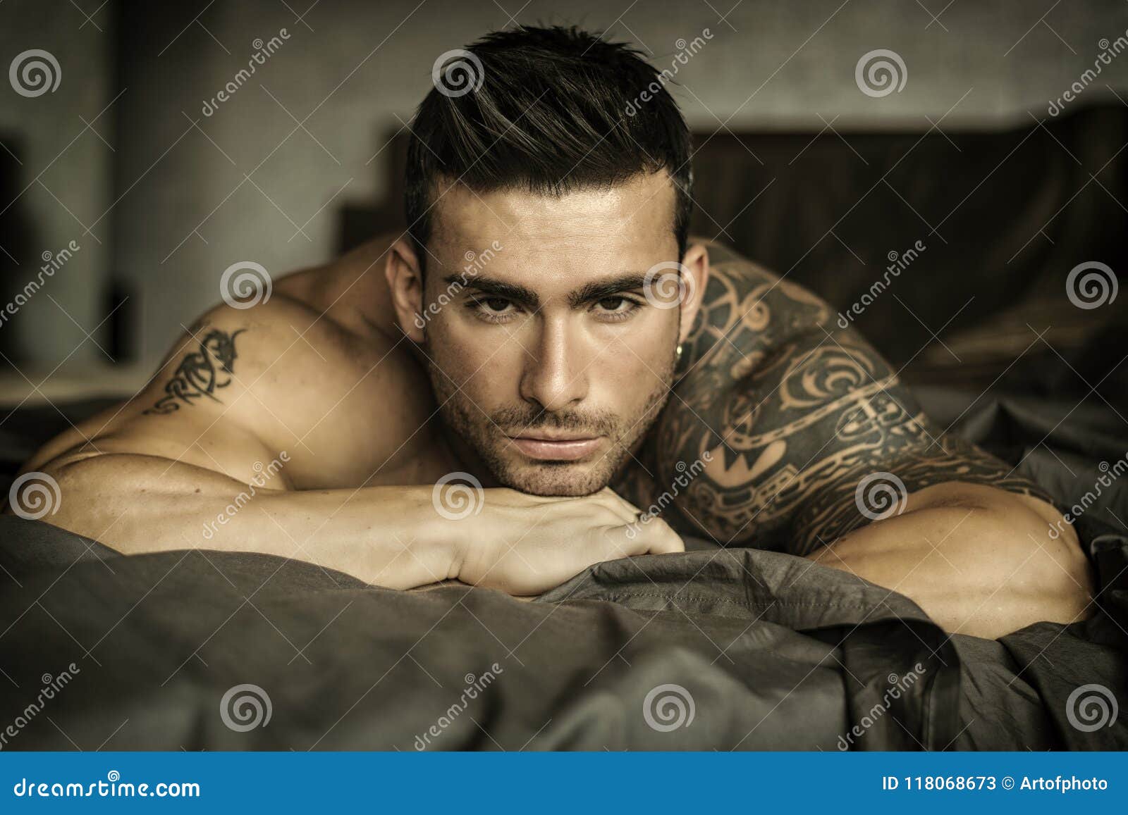 Male tattoo model Stock Photos Royalty Free Male tattoo model Images   Depositphotos