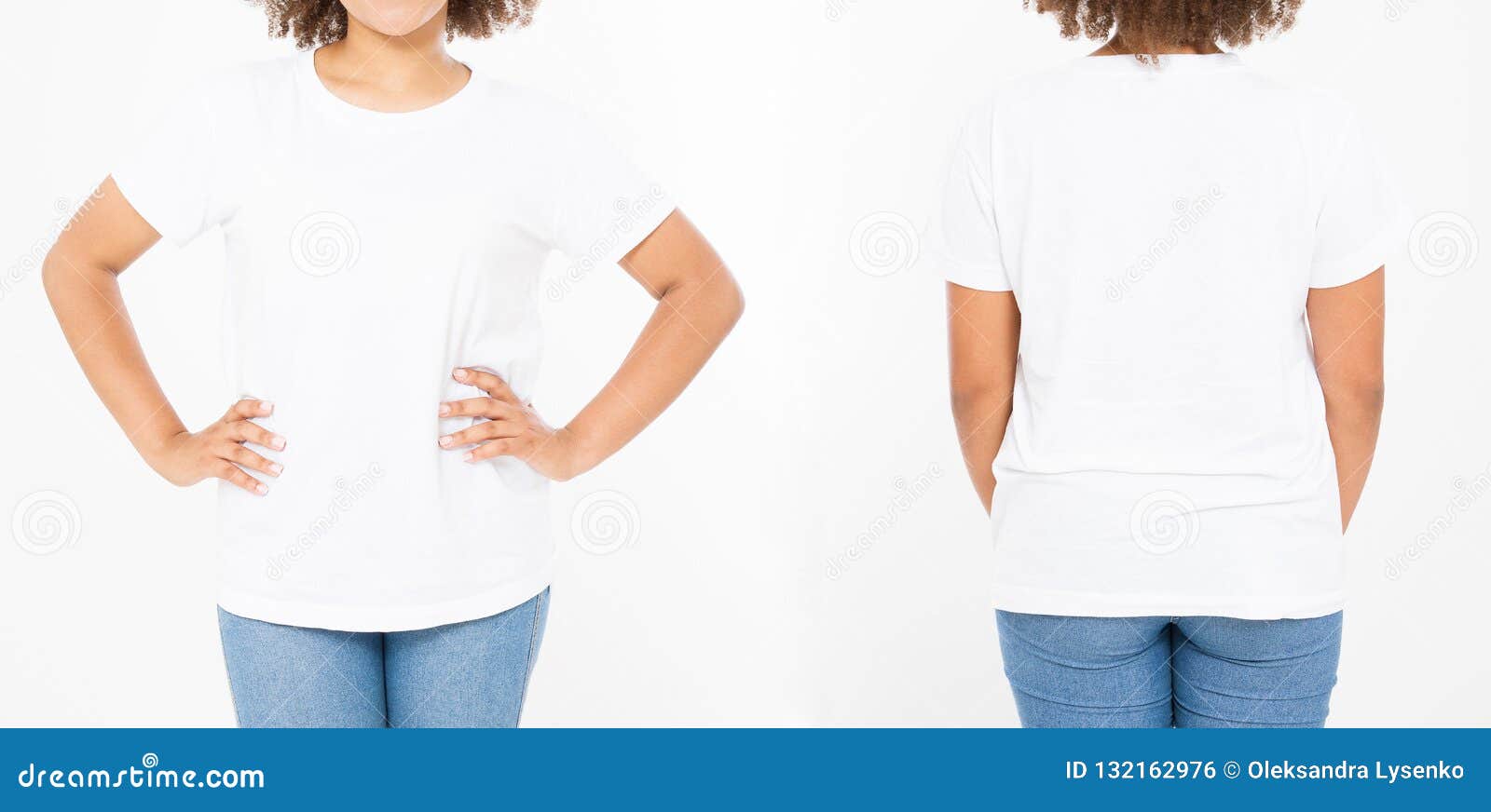 Shirts Set. Summer T Shirt Design and Close Up of Young Afro American ...