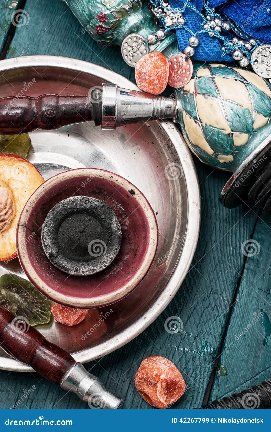 Shisha and accessories stock image. Image of habit, relaxation 42267799