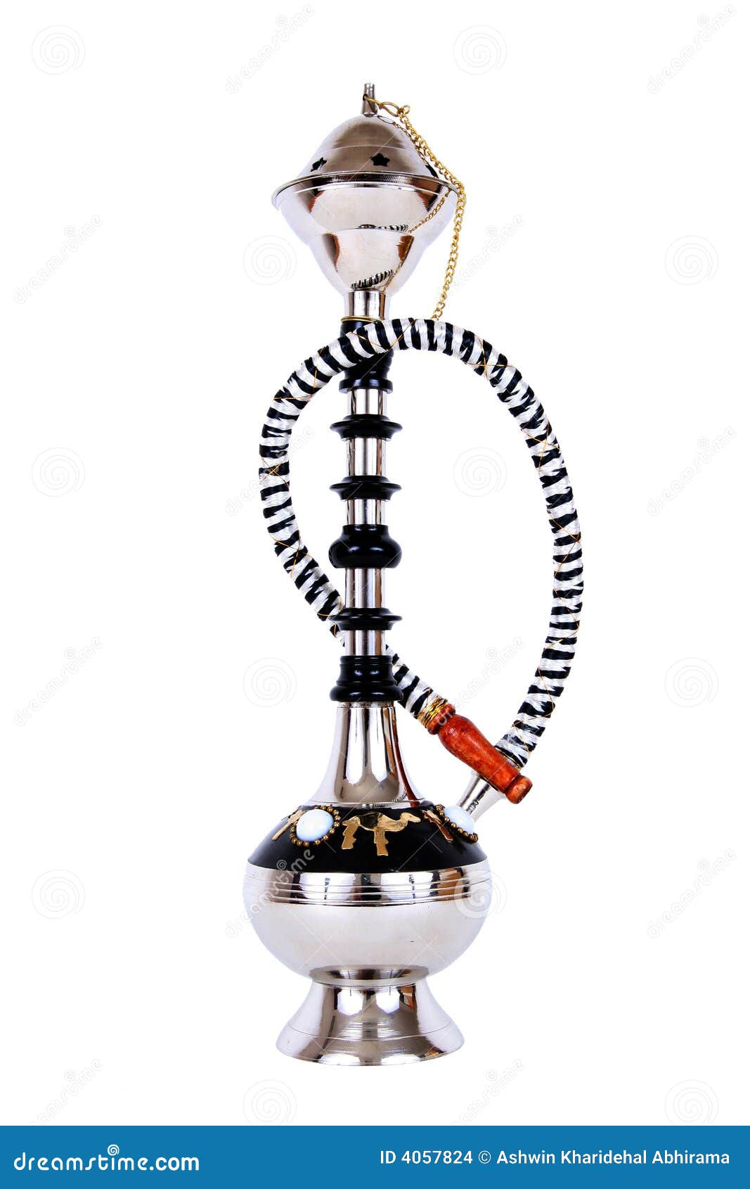 Shisha or Hookah stock photo. Image of isolated, egyptian 4057824