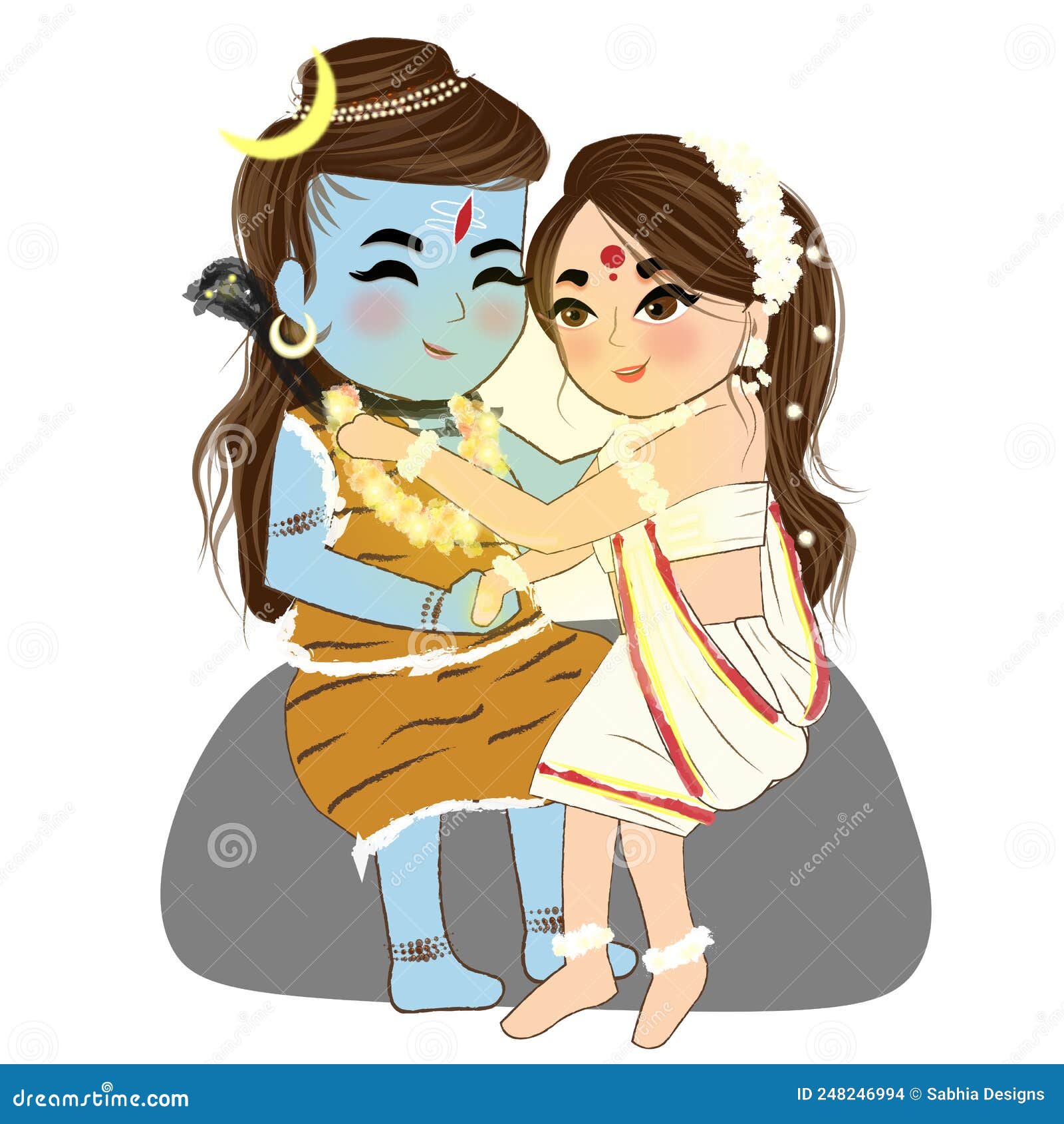 Kankana Art   Shiv Parvati  A divine love story that  Facebook