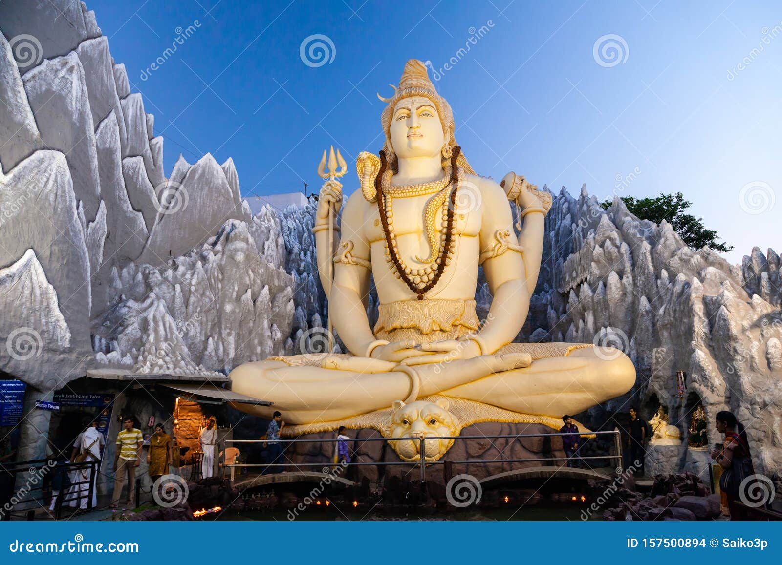 Shivoham Shiva Temple In Bangalore Editorial Stock Image ...