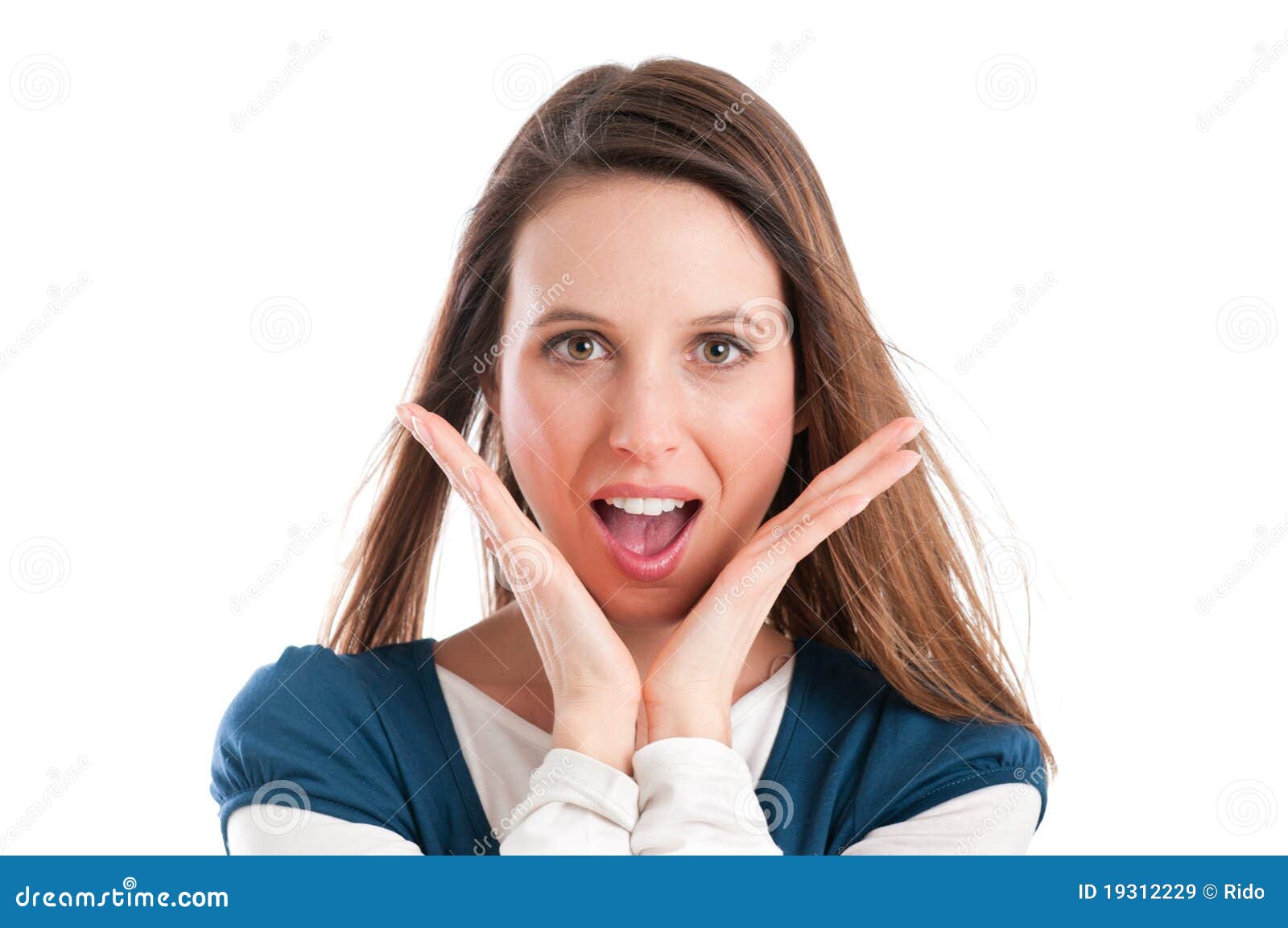 Shock and surprise stock image. Image of beautiful, amazed 19312229