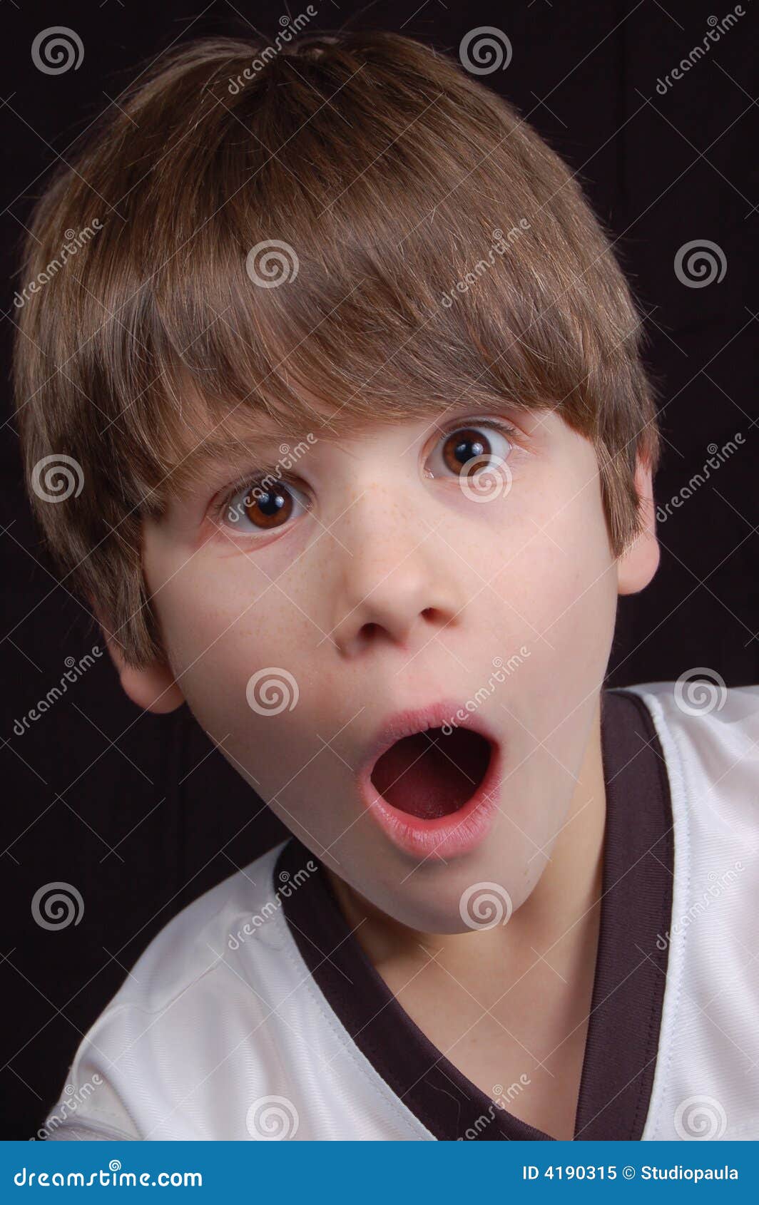 Shocked Boy stock image. Image of people, outlandish, kids 4190315