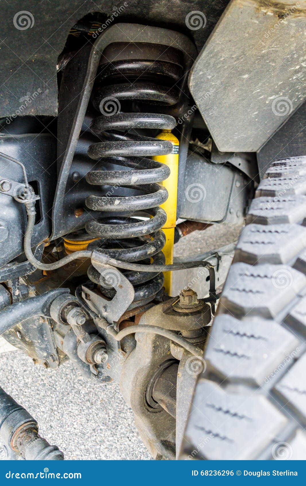 Shocks stock photo. Image of rubber, spring, industry 68236296