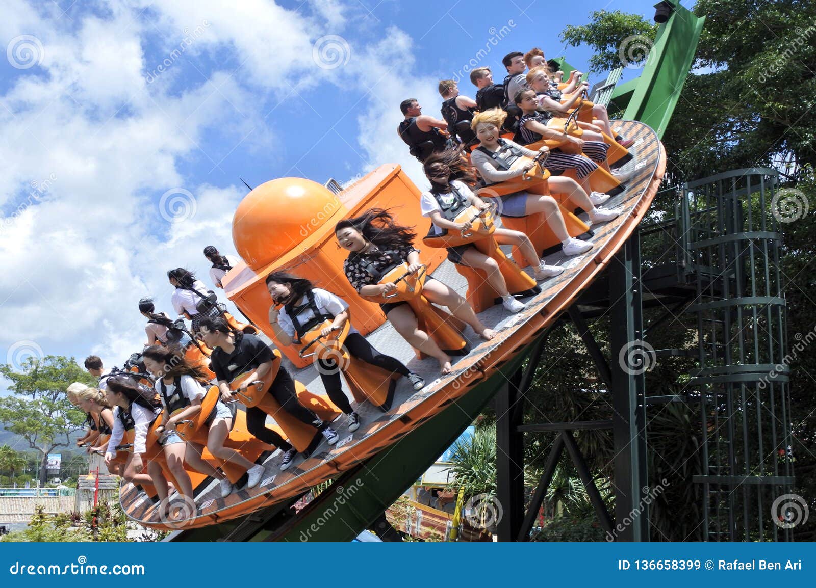 An entertaining day at Dream World in Gold Coast, Australia