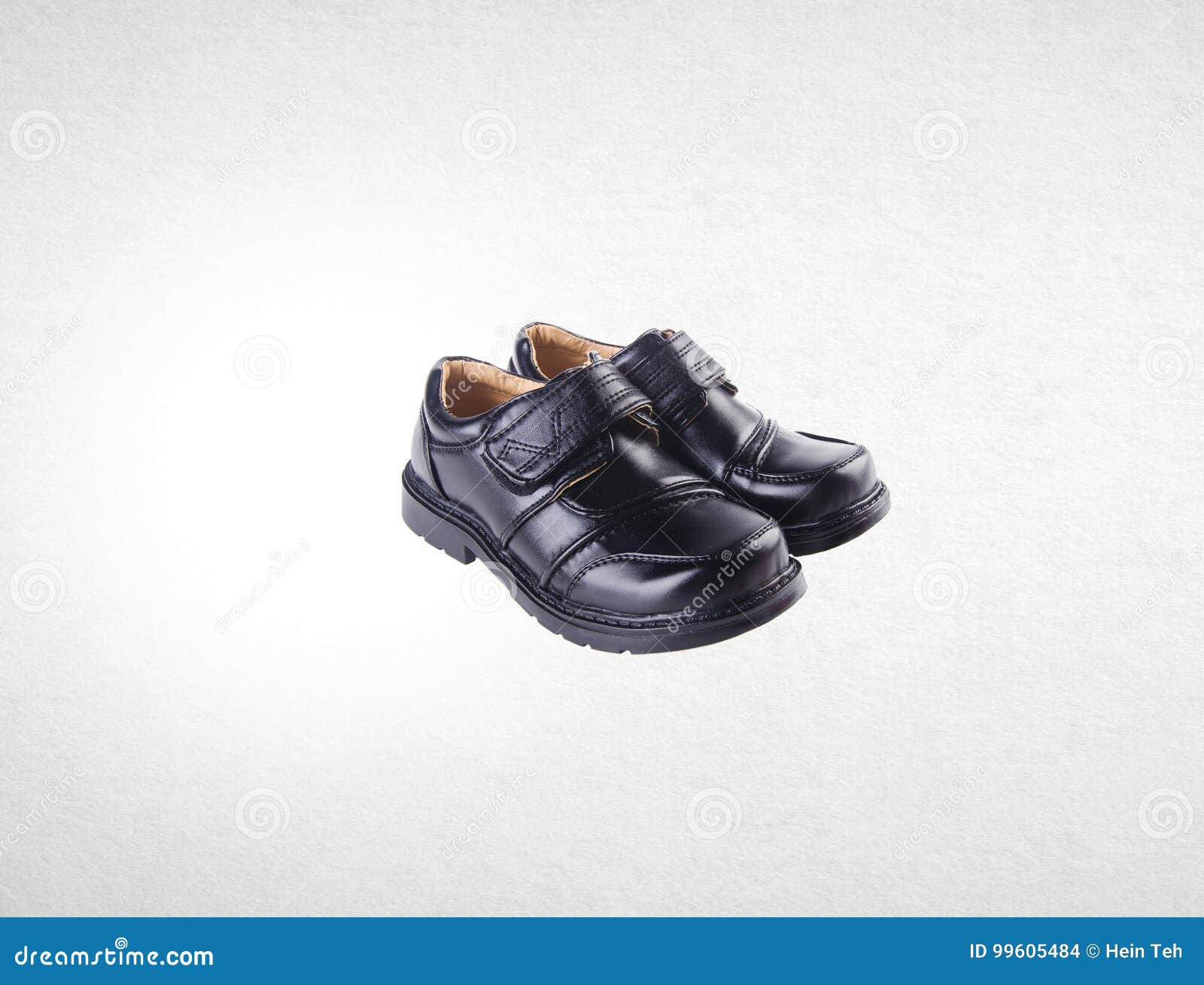 Shoe or Boy Shoes on a Background. Stock Photo Image of rubber, white