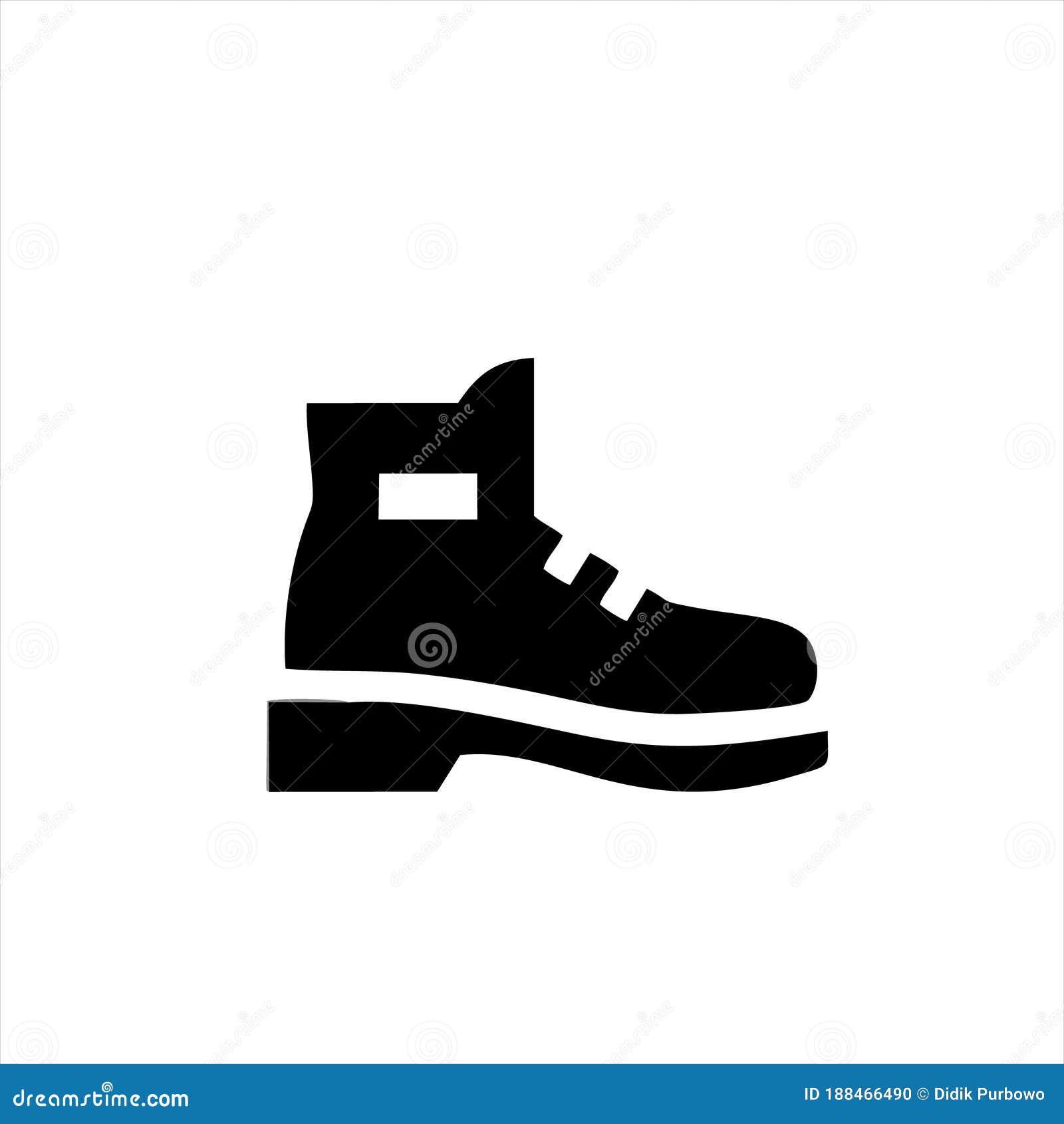 Shoe Icon Isolated on White Background from Ecommerce Collection. Shoe ...