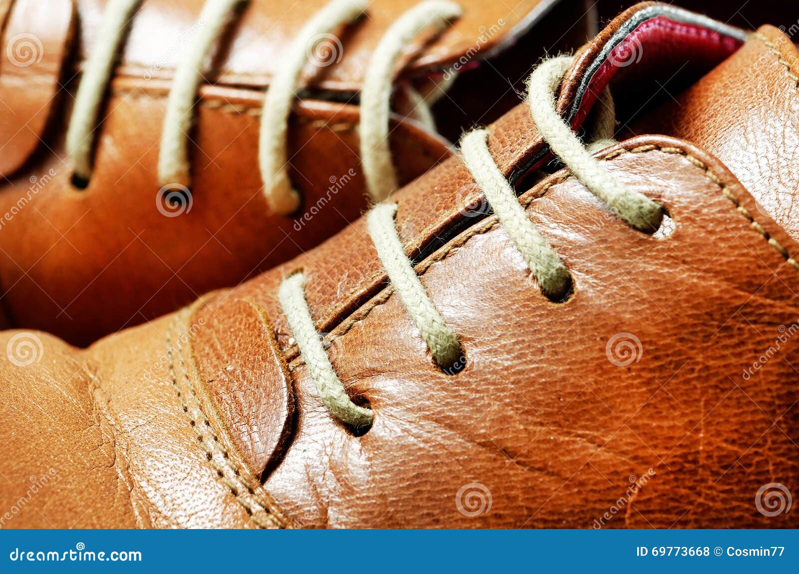 Shoe lace close up look stock photo. Image of boot, canvas - 69773668