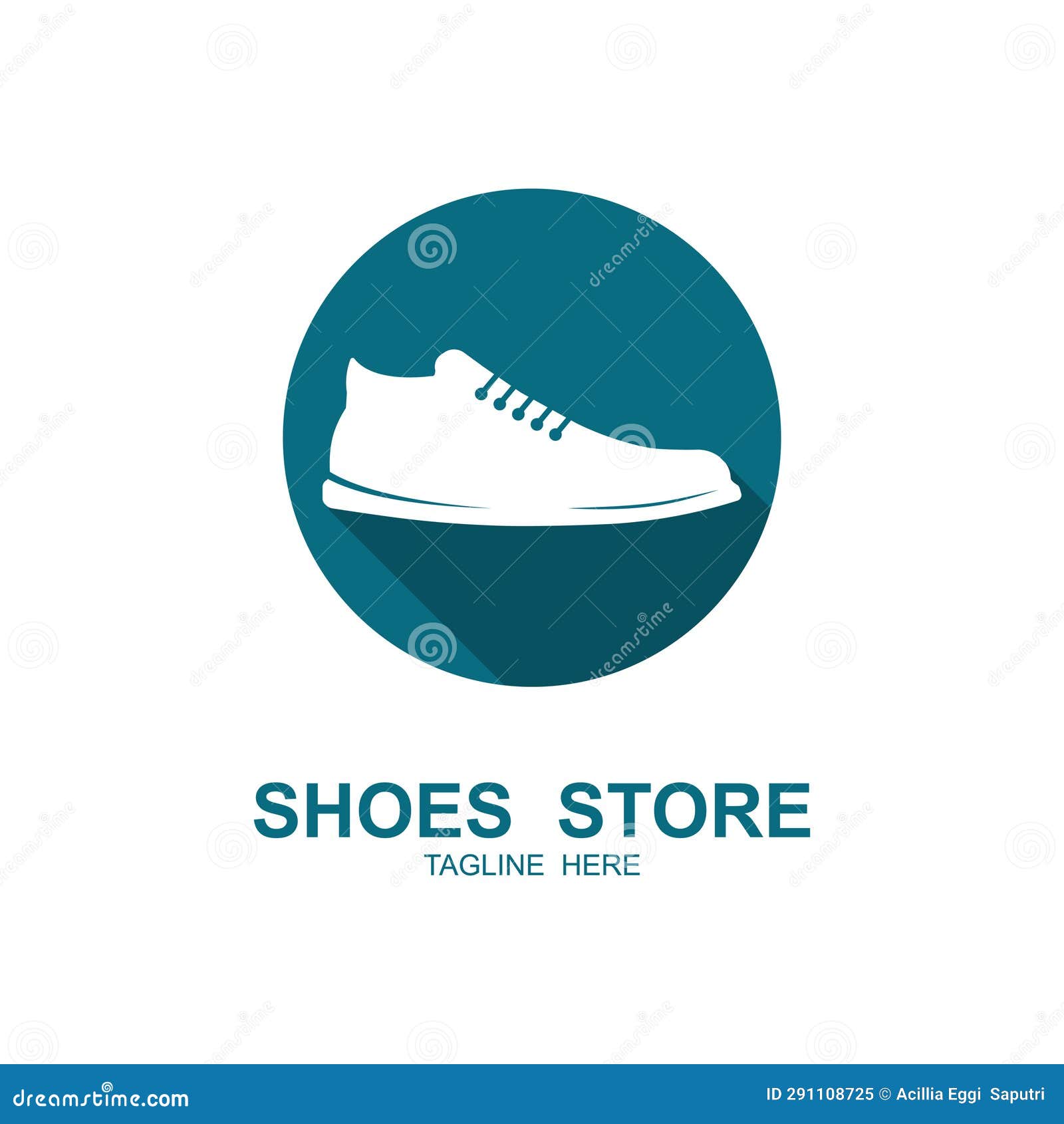 Shoe Logo Vector Icon Illustrtation Design Stock Vector - Illustration ...