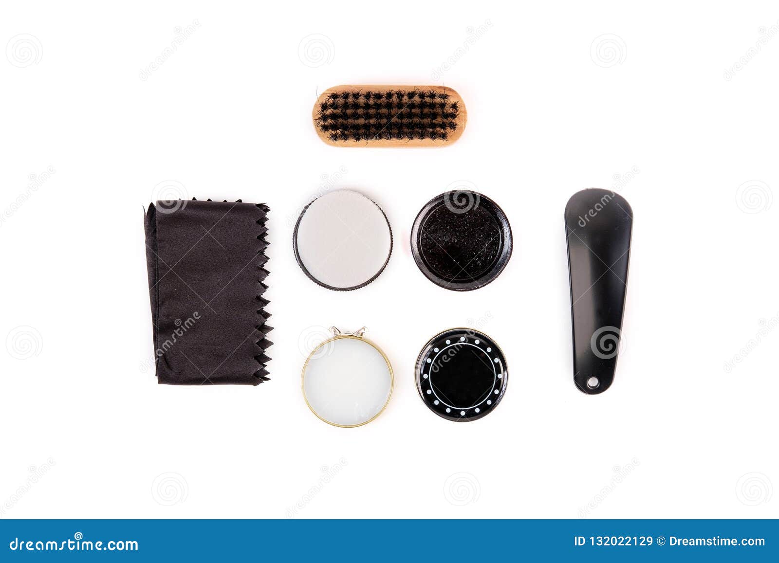 shoe polish brush set