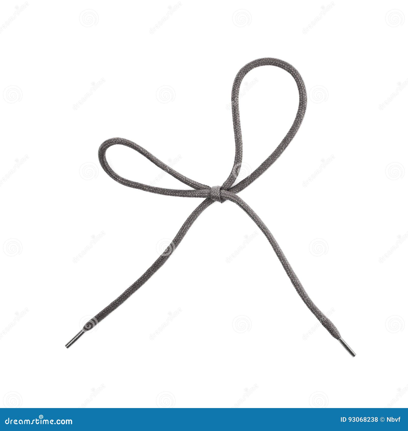 Shoelace without shop bow