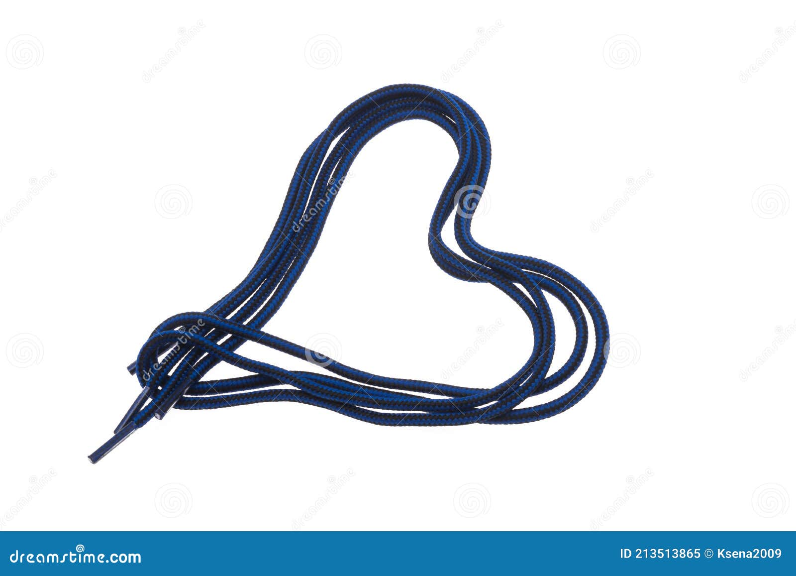 Shoelaces with Hearts Isolated Stock Image Image of valentine