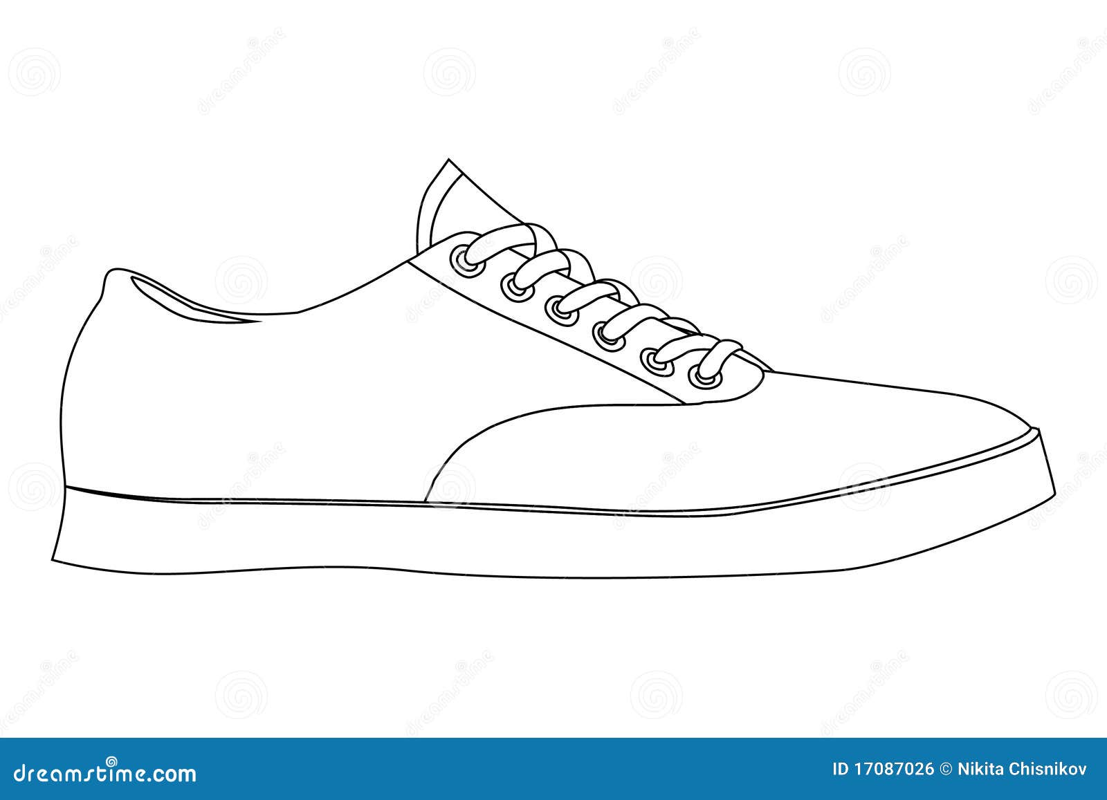 blank converse shoe template