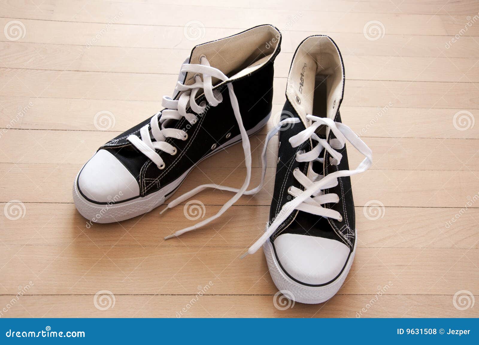 Shoes black stock photo. Image of tennis, extreme, heavy - 9631508