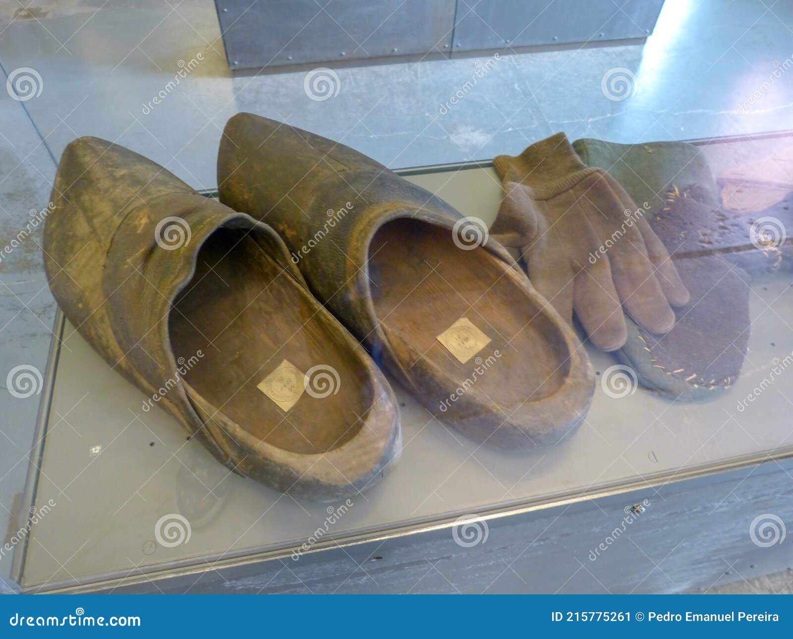 Shoes or Clogs of the Victims of the German Concentration Camp in