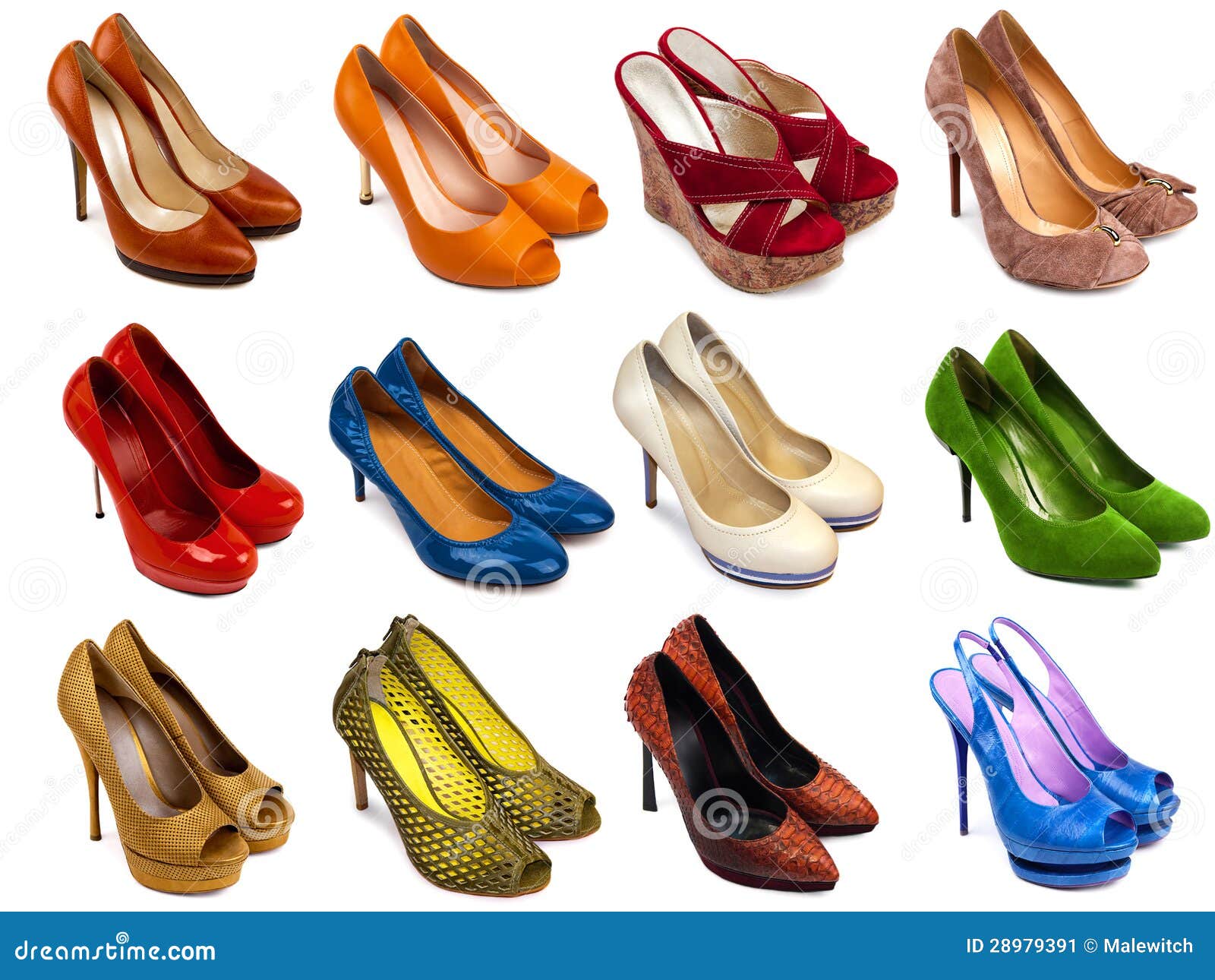 Shoes collection1 stock image. Image of white, variety 28979391