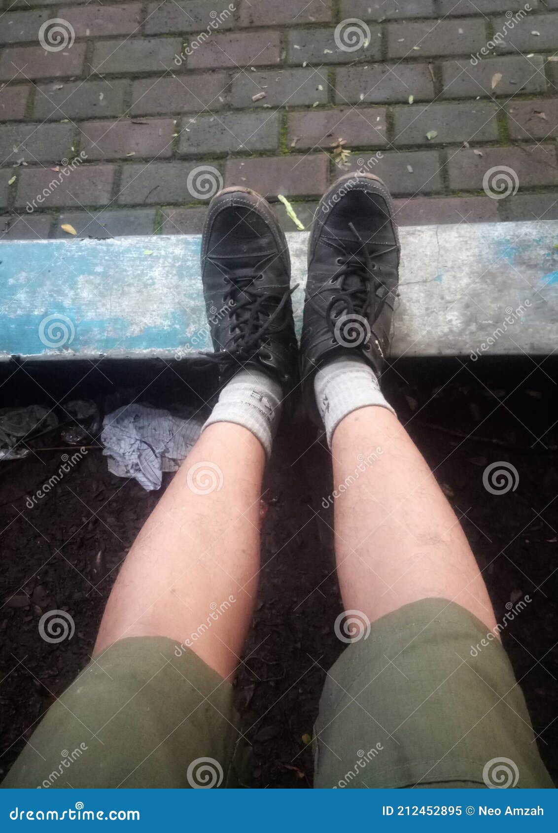 Shoes and feet stock image. Image of feetv, feet, shoes 212452895