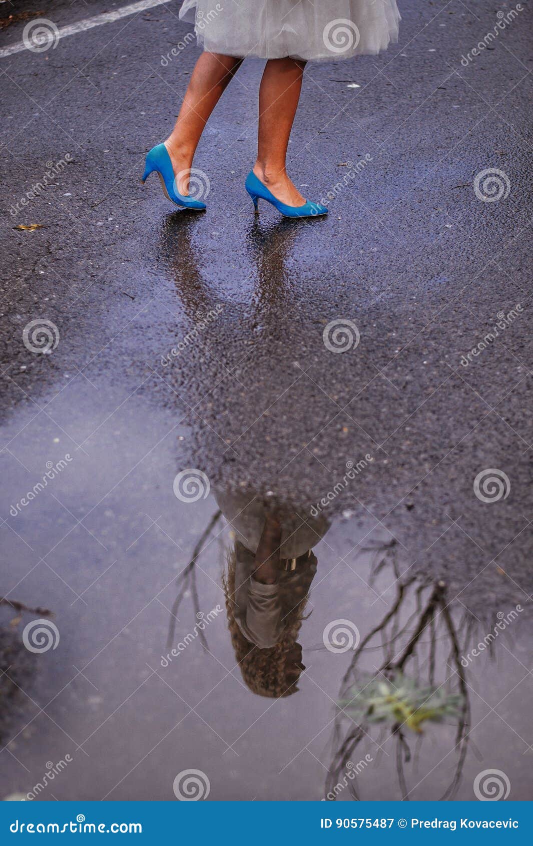 Shoes stock image. Image of girl, streets, shoes, walking 90575487