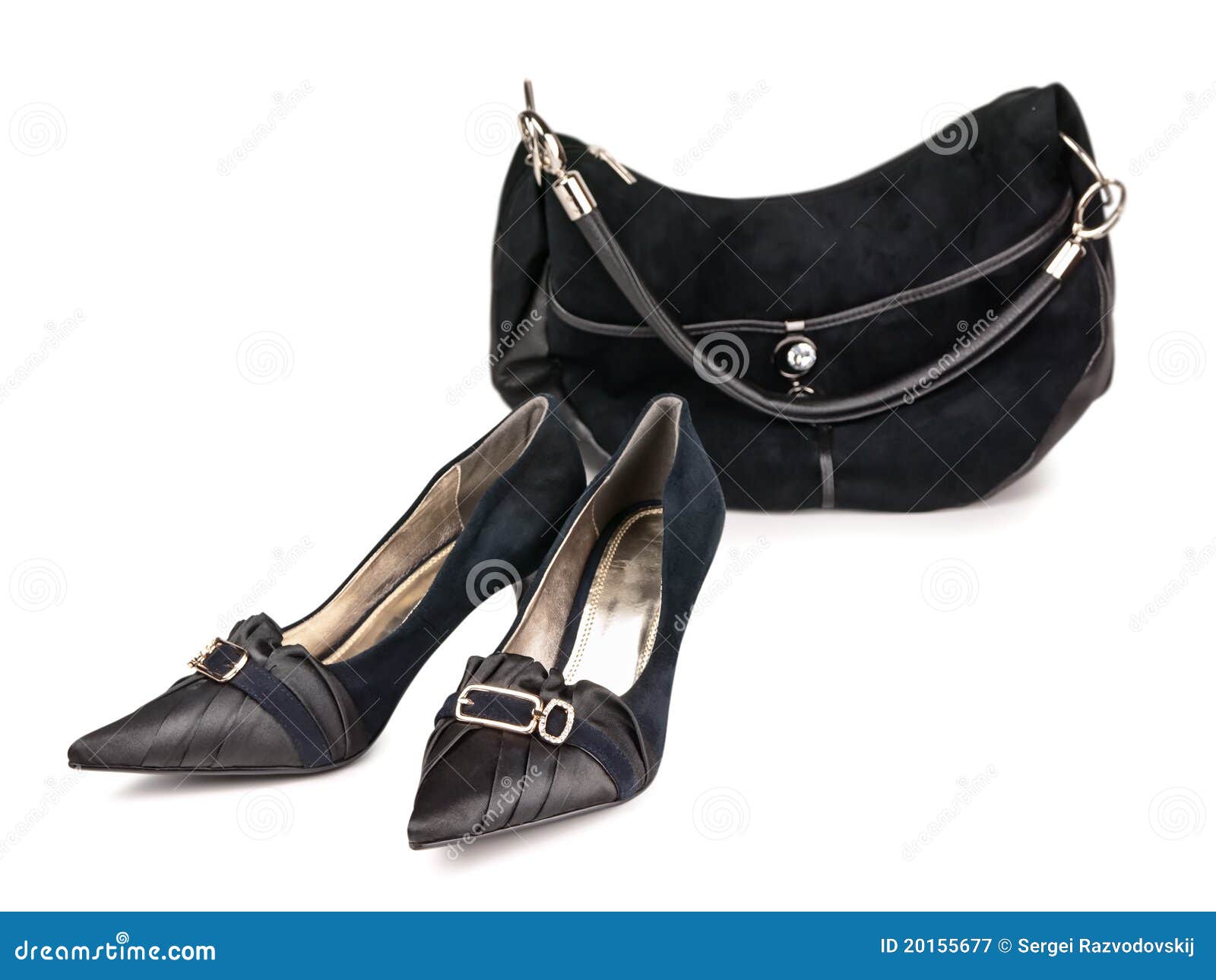 Shoes and handbag stock image. Image of handbag, elegance 20155677