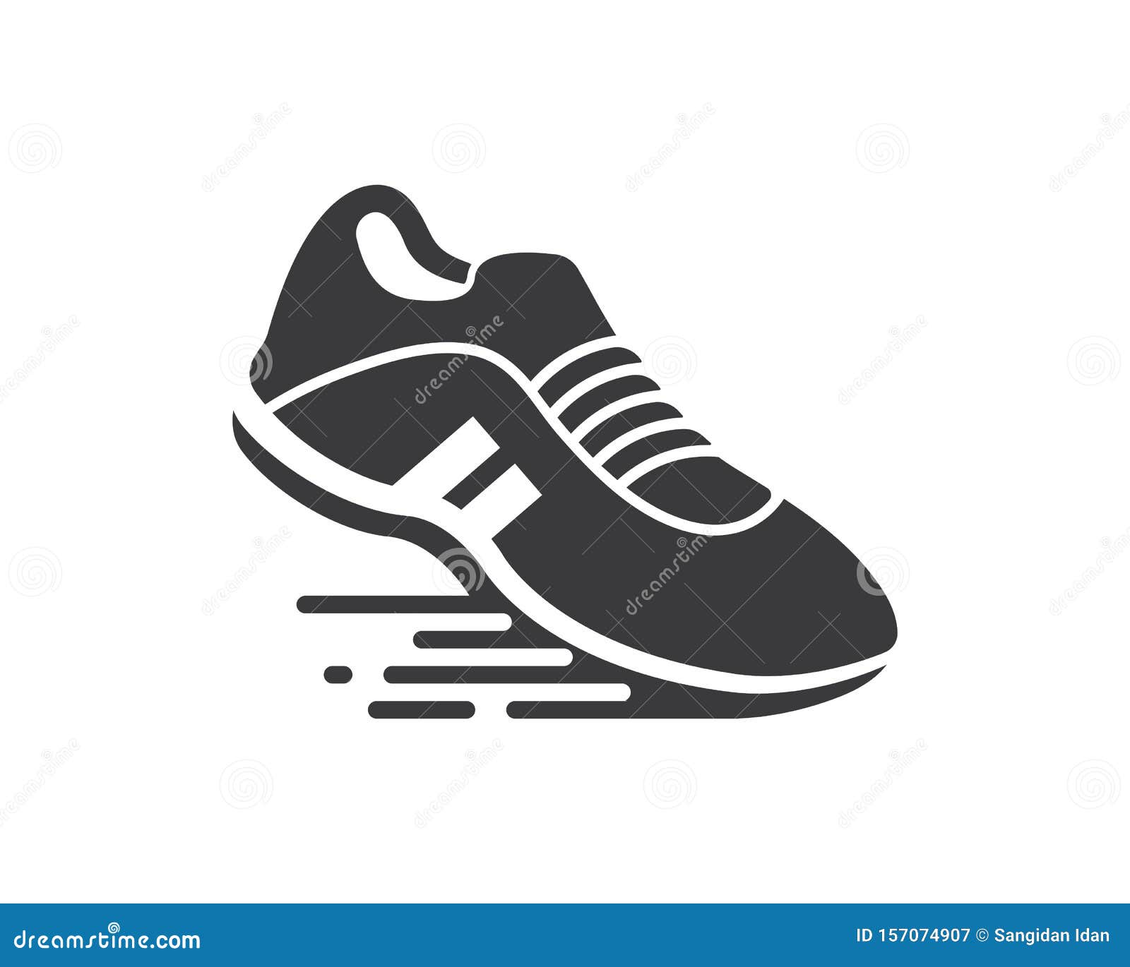 Shoes Icon Logo Vector Illustration Design Editorial Photography Illustration Of Fast Speed