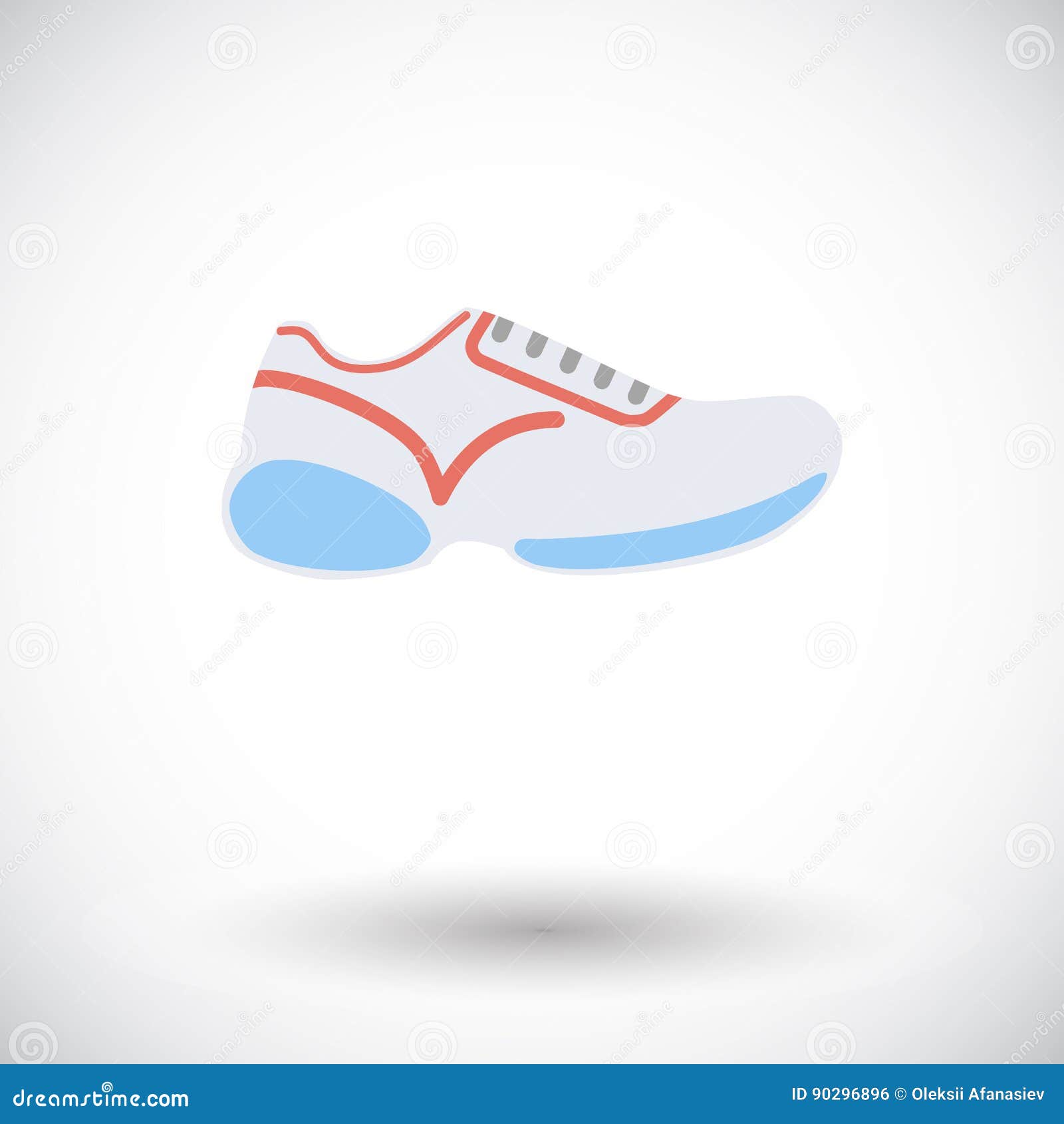 Shoes icon. stock vector. Illustration of silhouette - 90296896