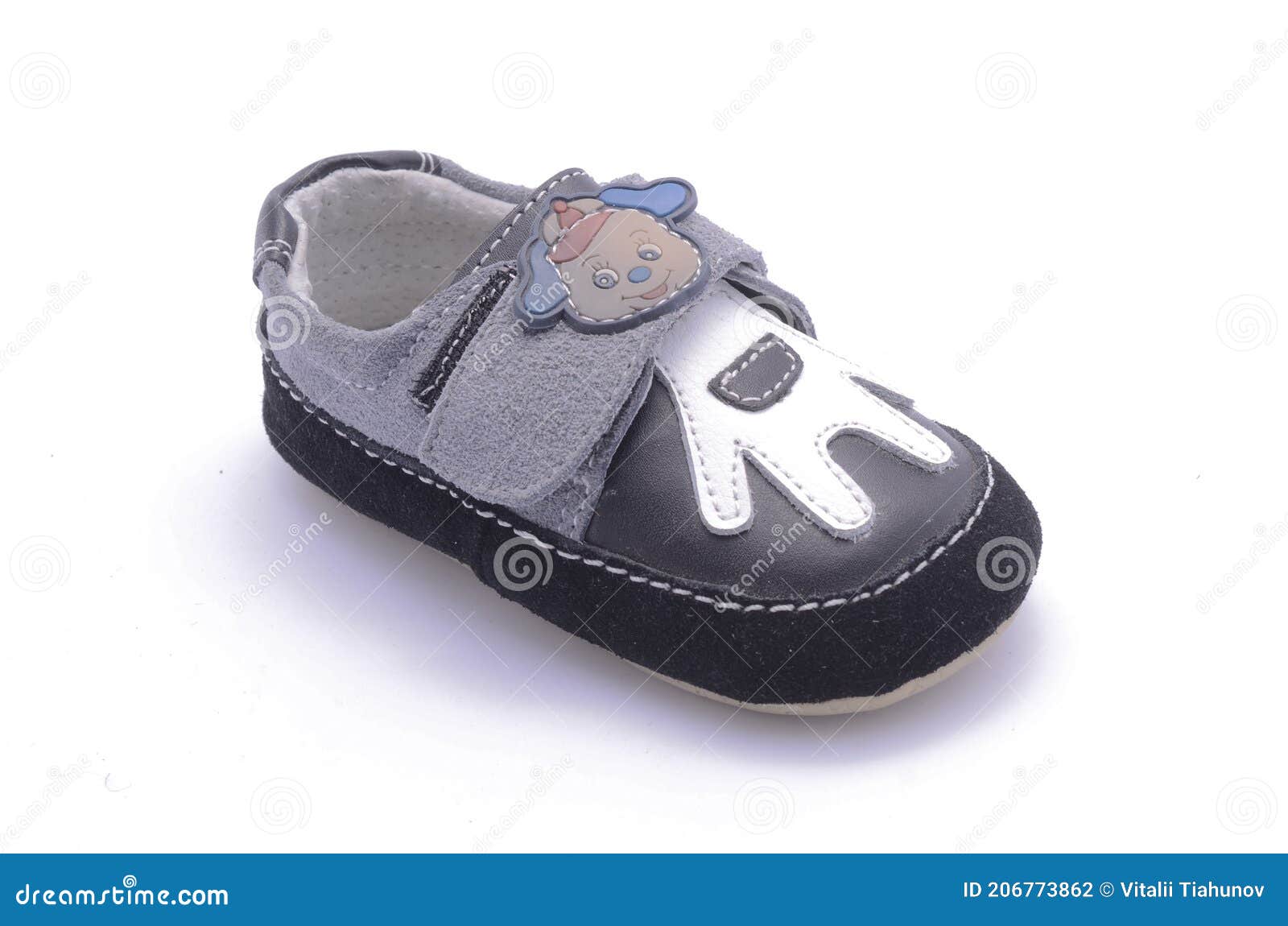 Shoes for Newborns Isolated on White Stock Photo Image of cute, hook