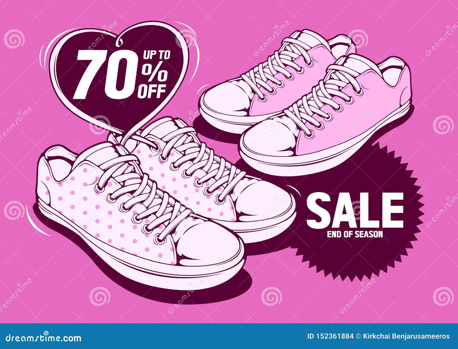 Shoes Sale stock vector. Illustration of object, cracked
