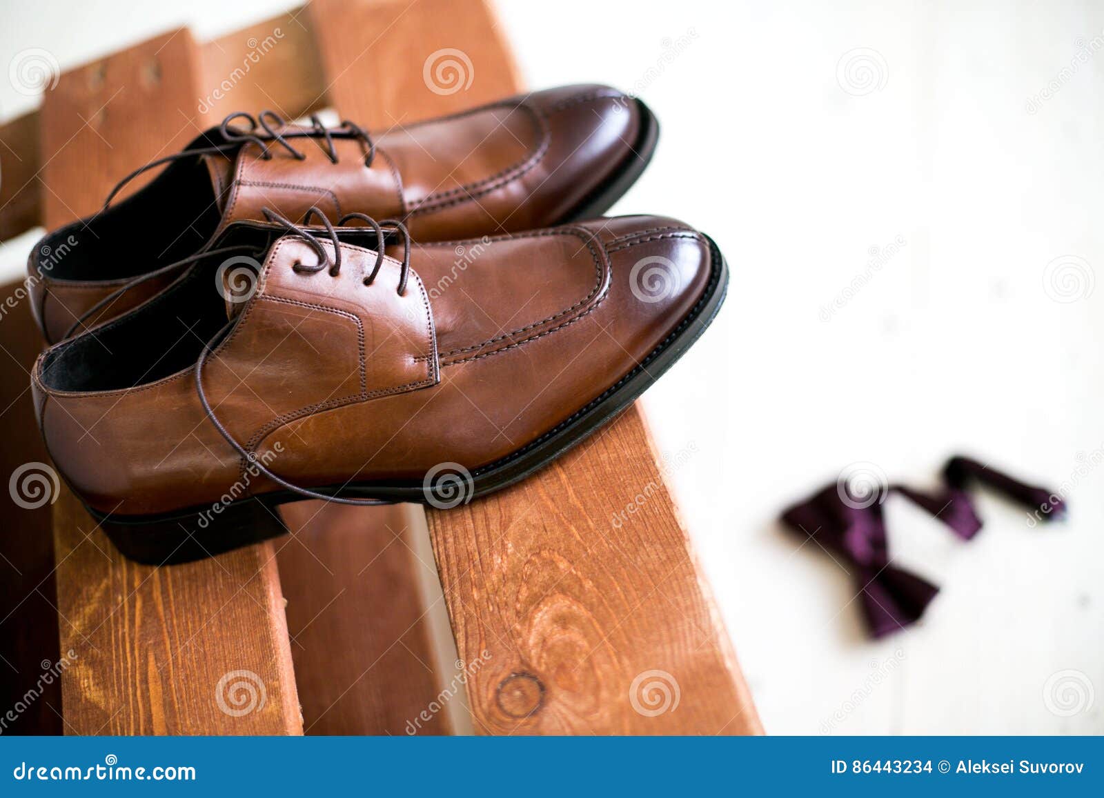 Shoes Stacked in Composition on a Black Desk Stock Photo - Image of ...