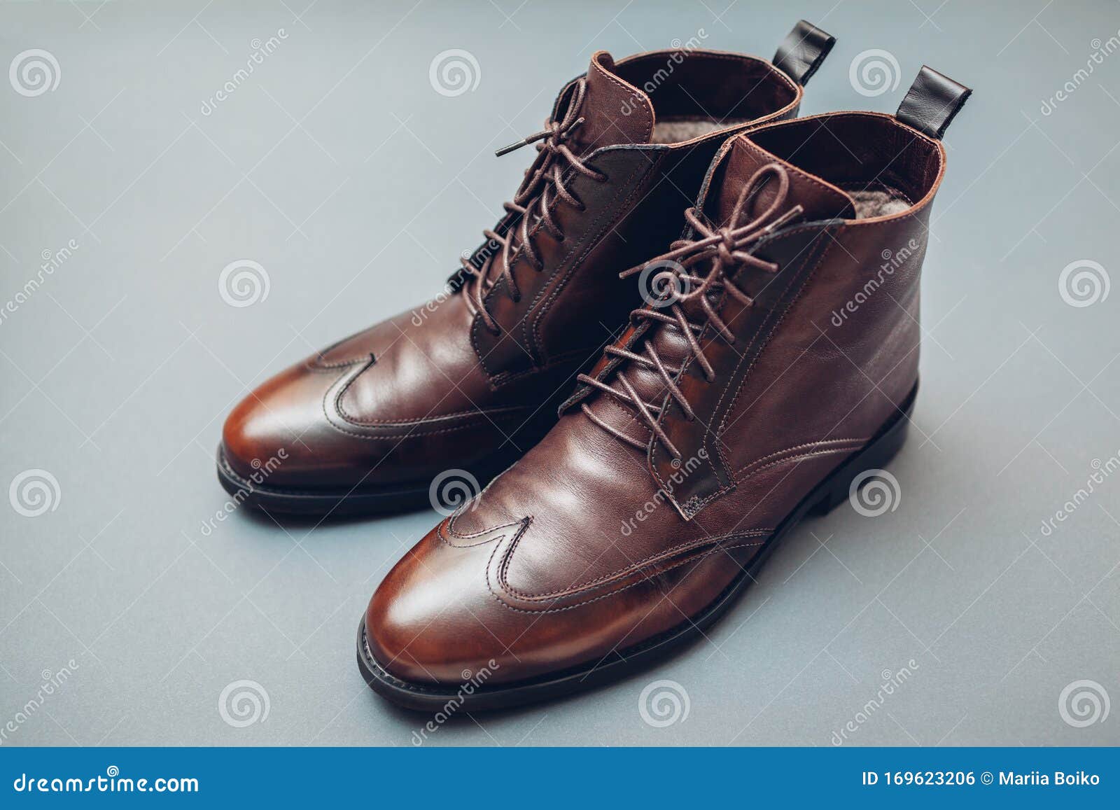 stylish leather shoes