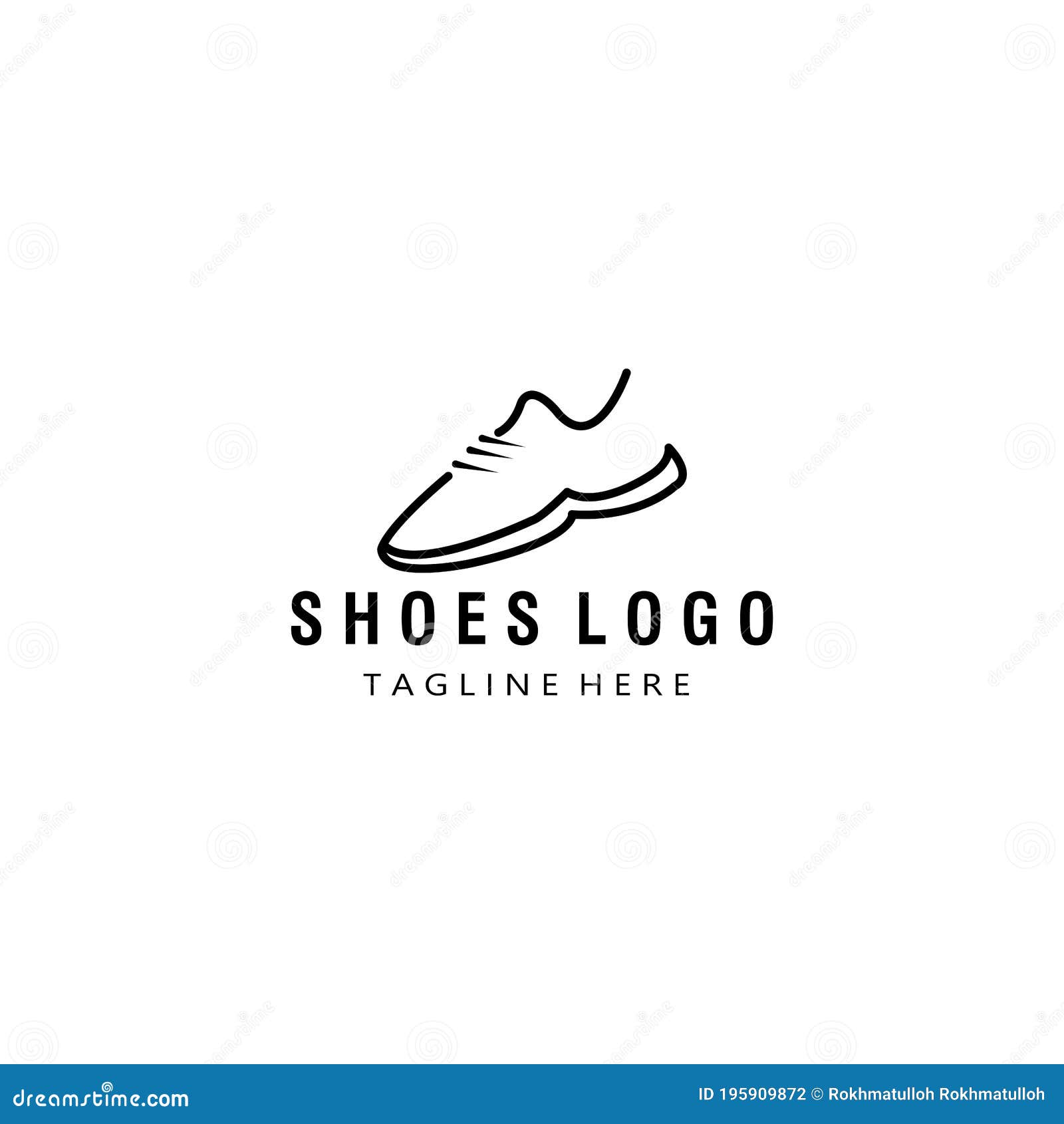 Shoes Vector Illustration Icon Outline Design Stock Vector ...