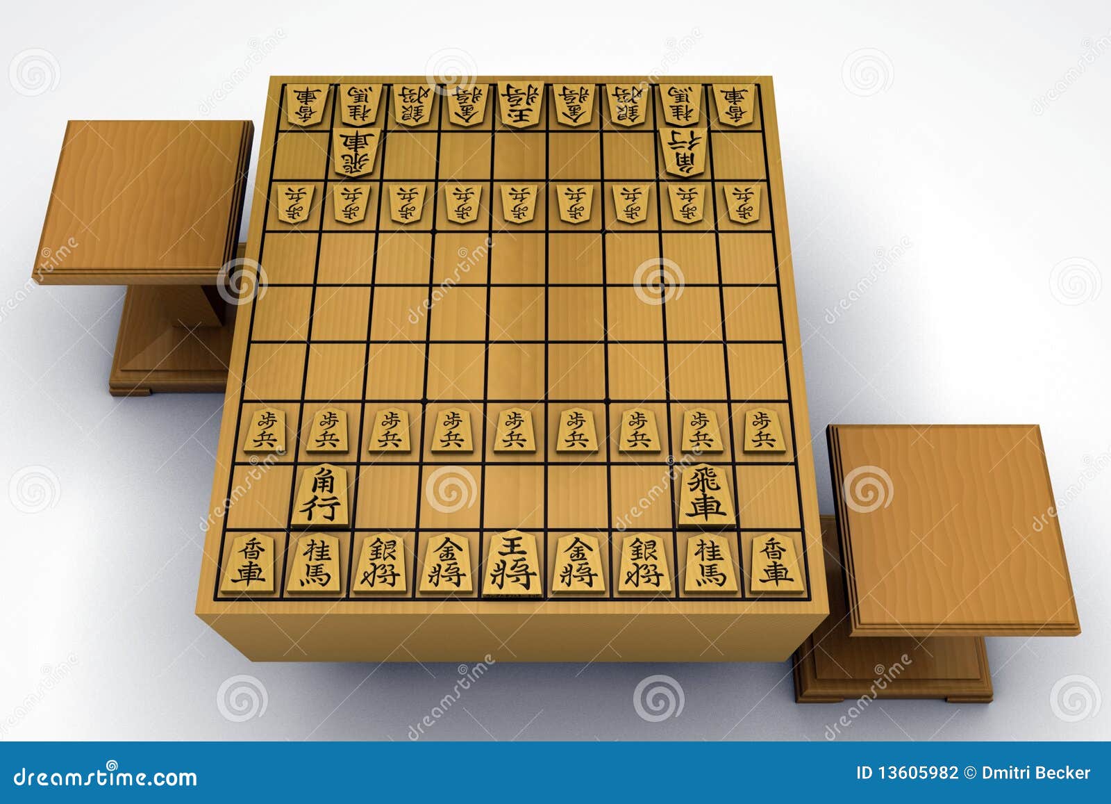 Shogi Board stock illustration. Illustration of lance - 13605982