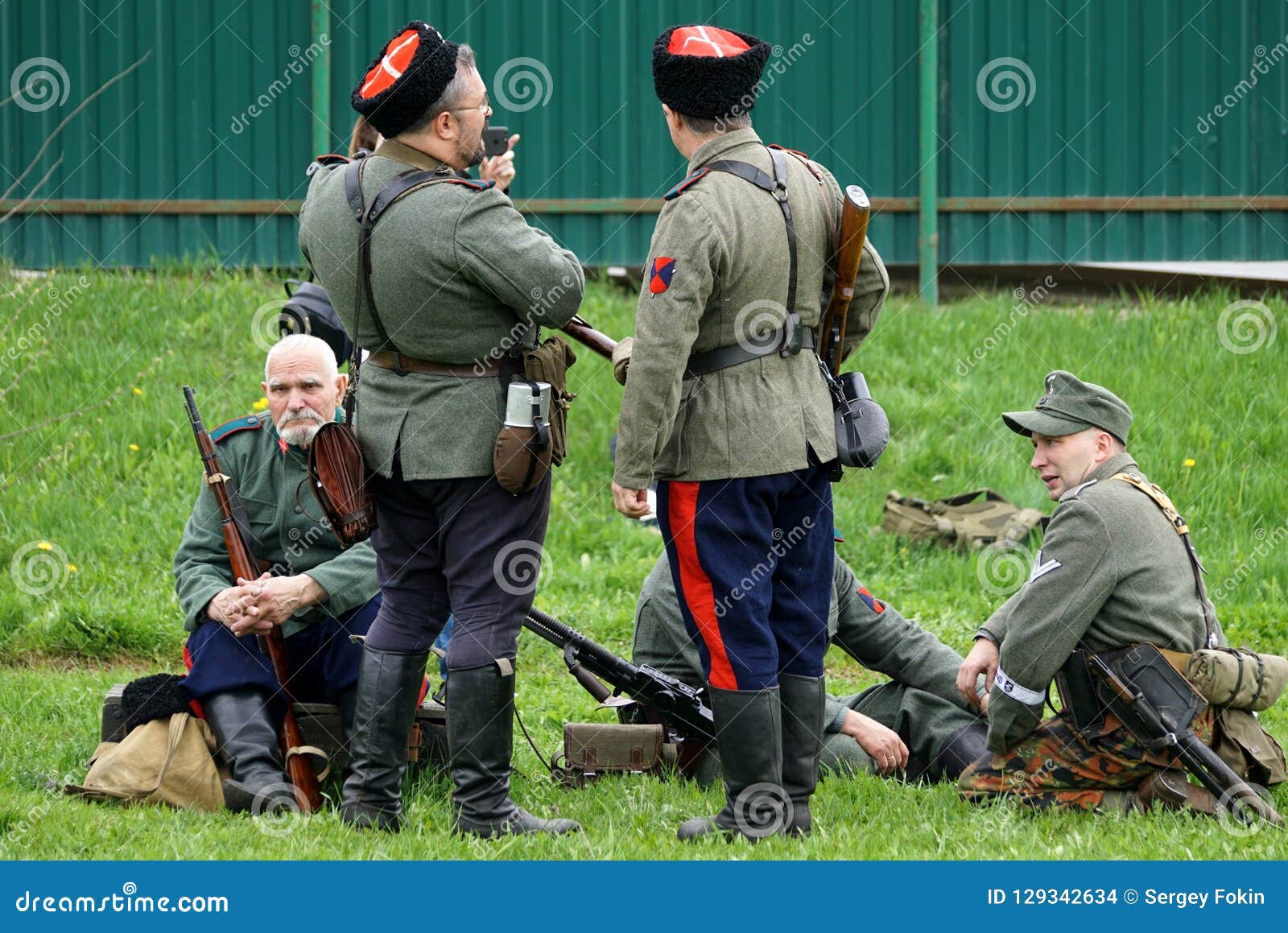 German  Photo --. Cossack..... WW II Wehrmacht 