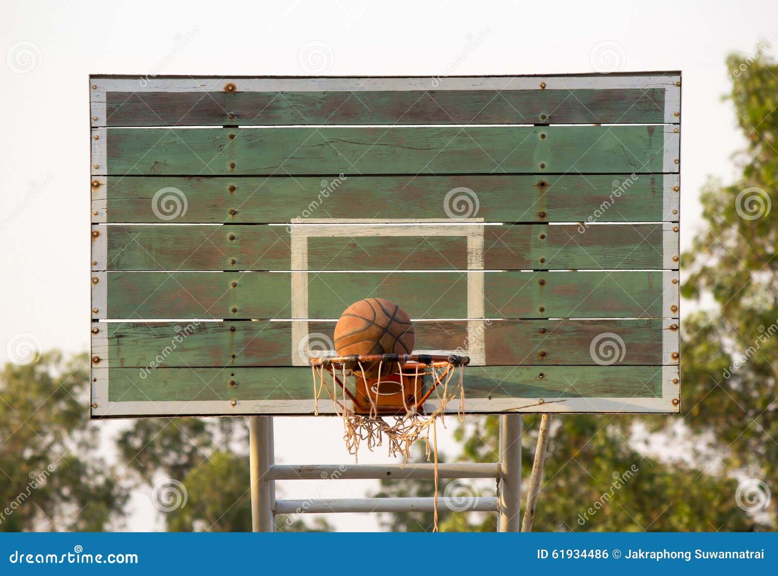 Shoot Basketball into the Basket Stock Photo Image of goal, park
