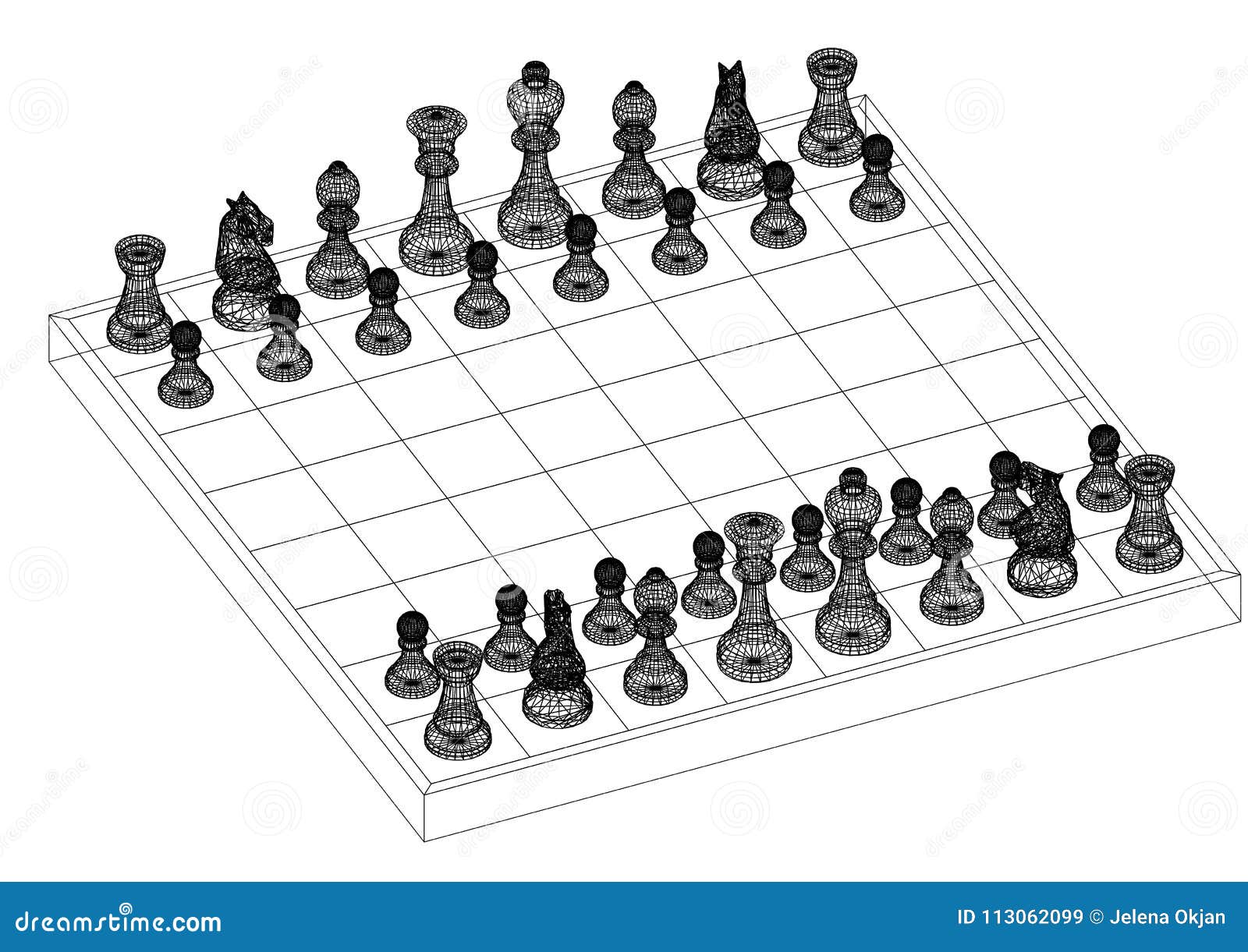 Chess Board Layout Digital Art by Bigalbaloo Stock - Pixels