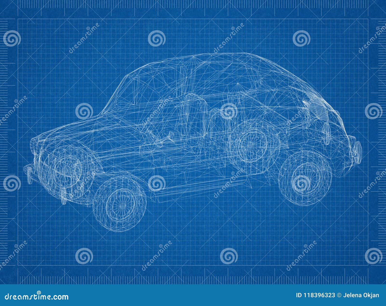 automotive blueprint background automotive blueprint background