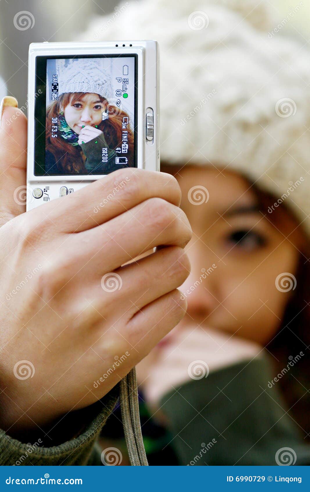 Shooting myself stock image. Image of looking, photographer 6990729