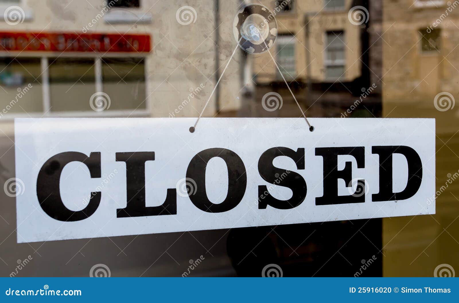 shop closed
