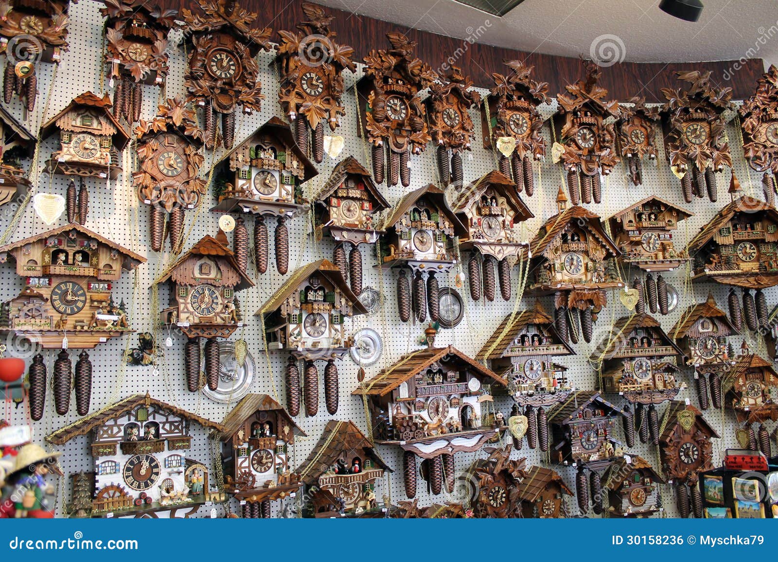 Cuckooclock stock photo. Image of exhibition, minute 30158236