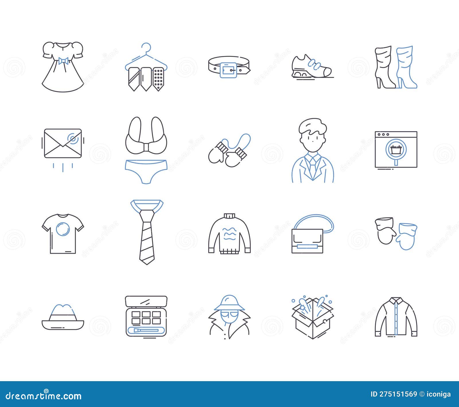shop and customer outline icons collection. shop, customer, shopping, buyer, store, purchaser, retail  and